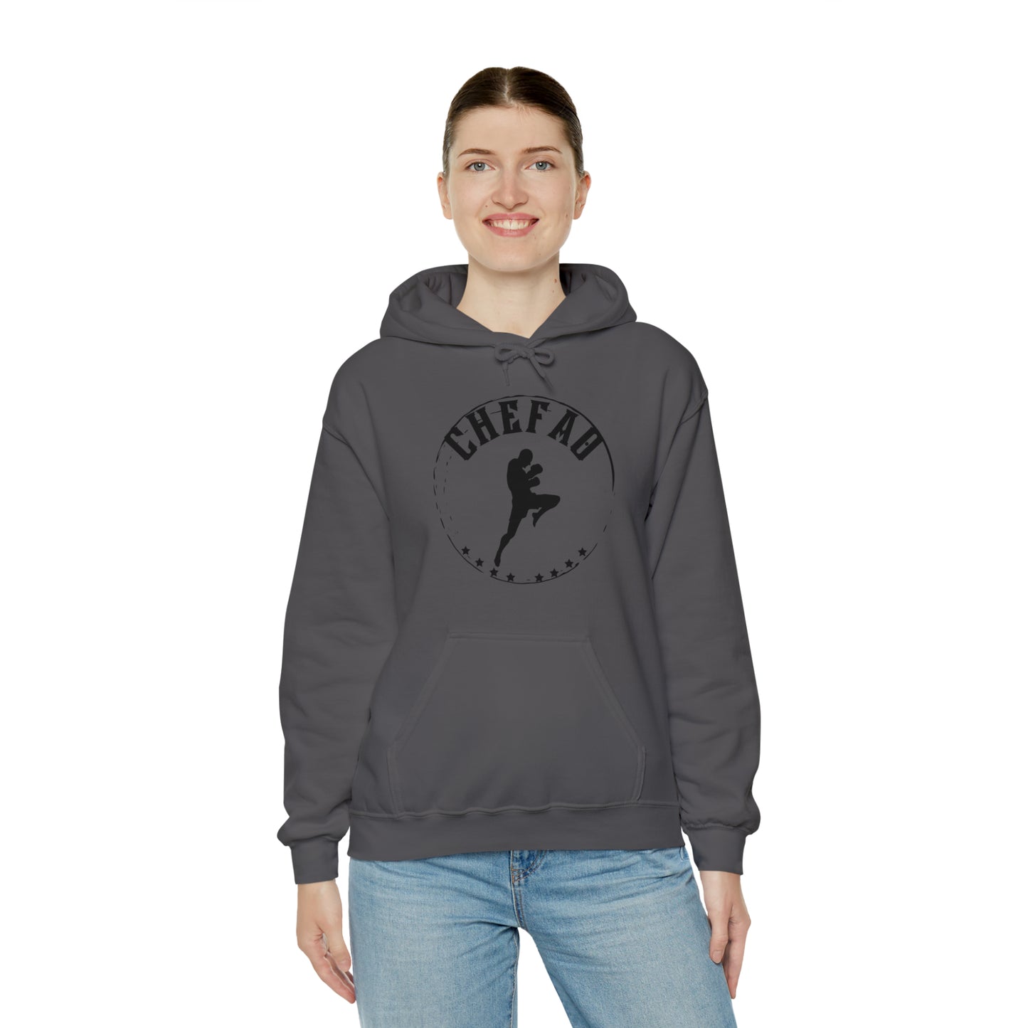 Chefao Muay Thai I, Unisex Heavy Blend Hooded Sweatshirt