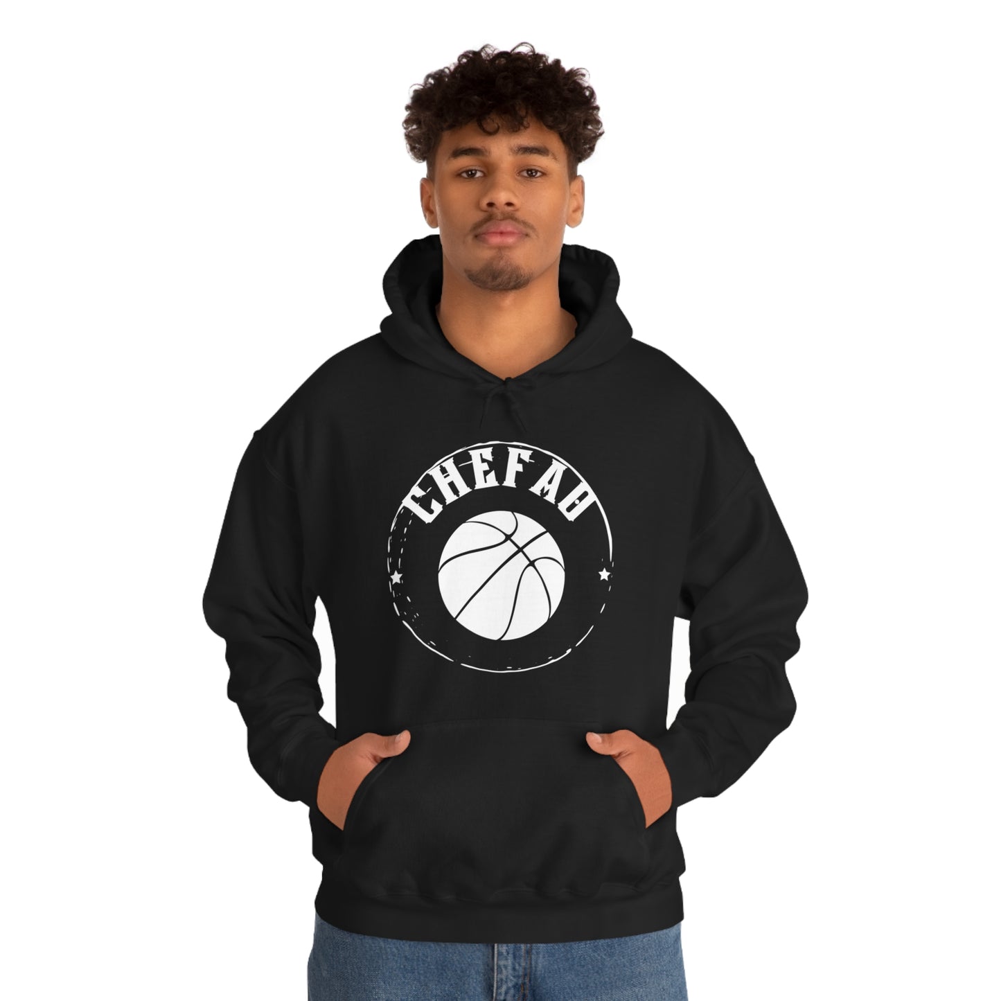 Chefao Basketball IV, Unisex Heavy Blend Hooded Sweatshirt