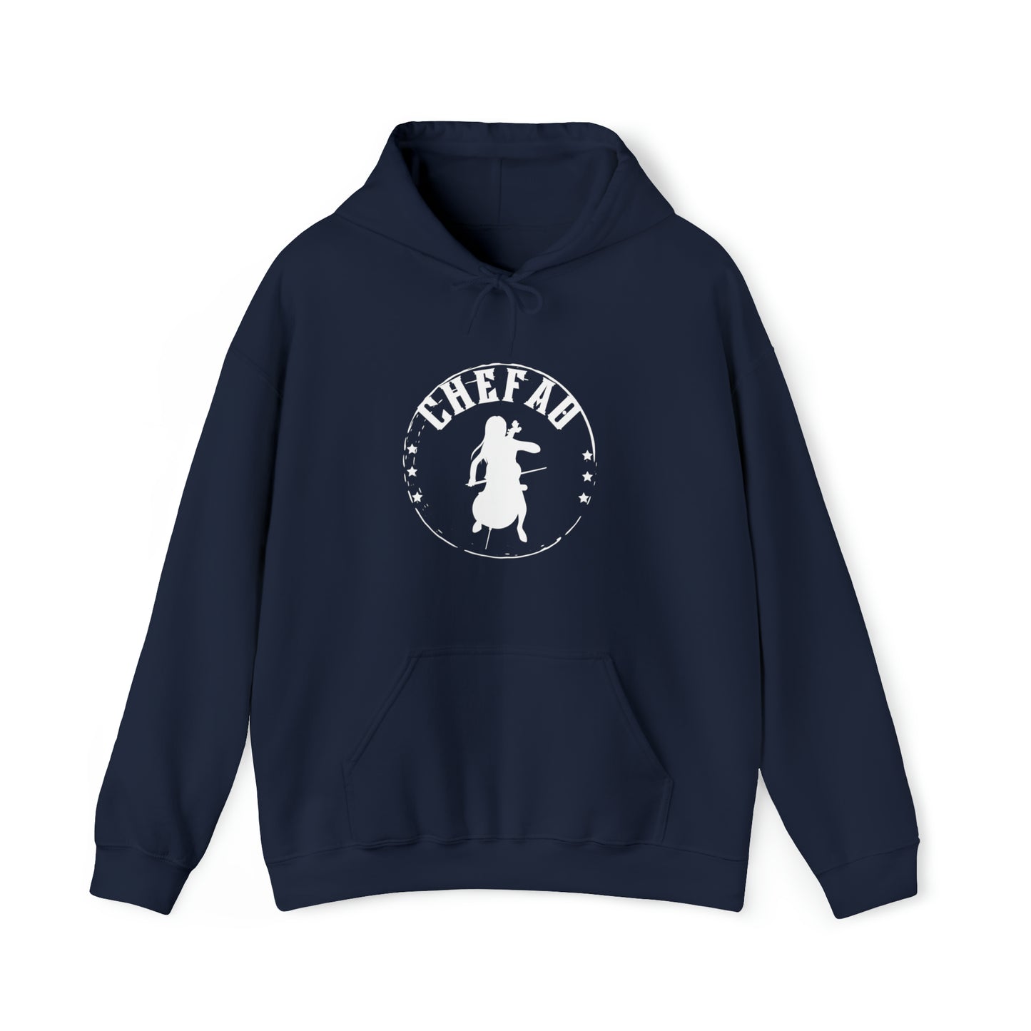 Chefao Cello I, Unisex Heavy Blend Hooded Sweatshirt