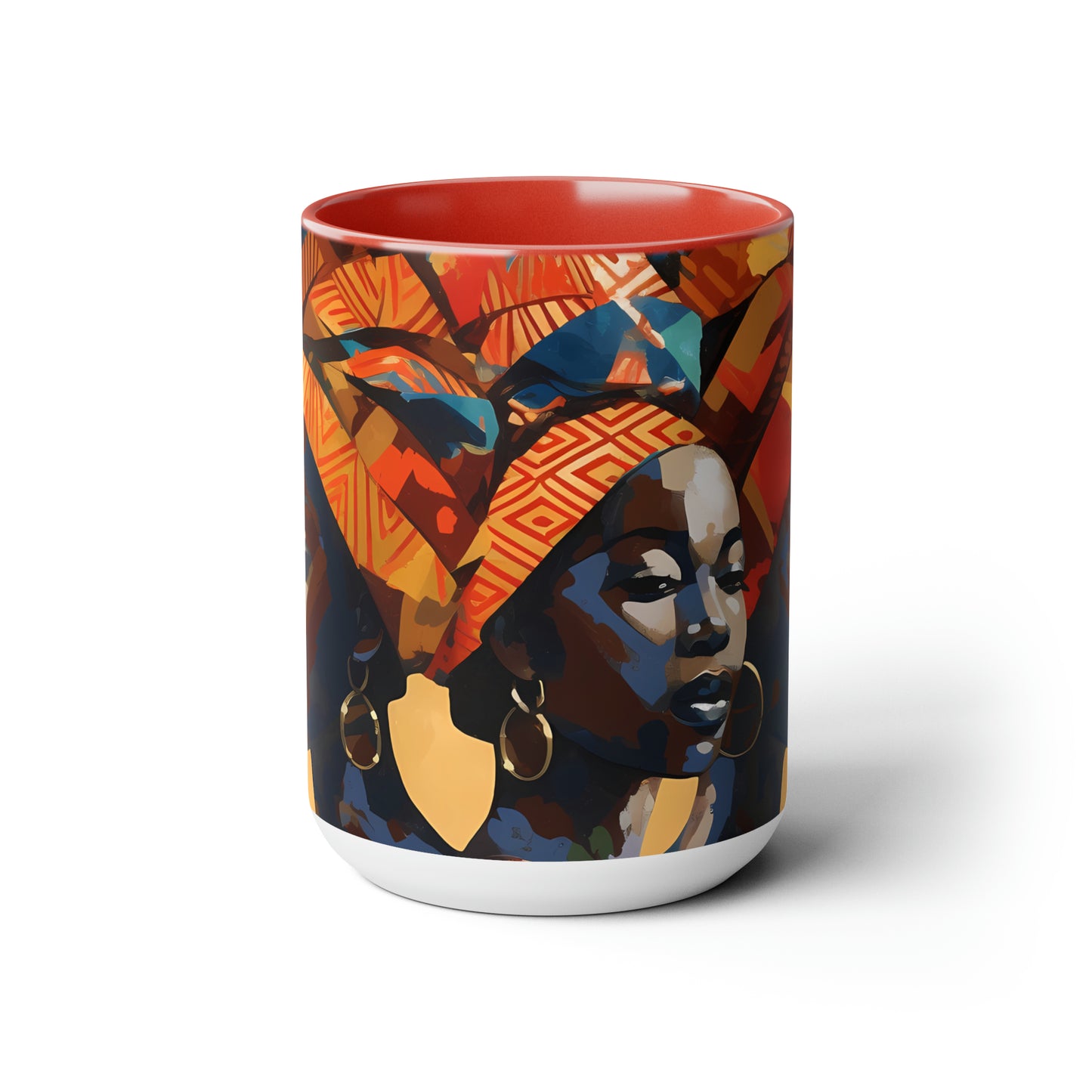 African Women Coffee Mug, 15oz