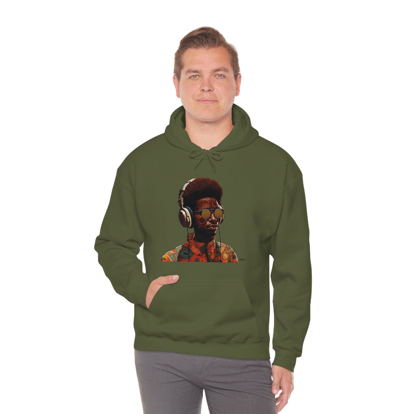 Music Zone, Unisex Heavy Blend Hooded Sweatshirt