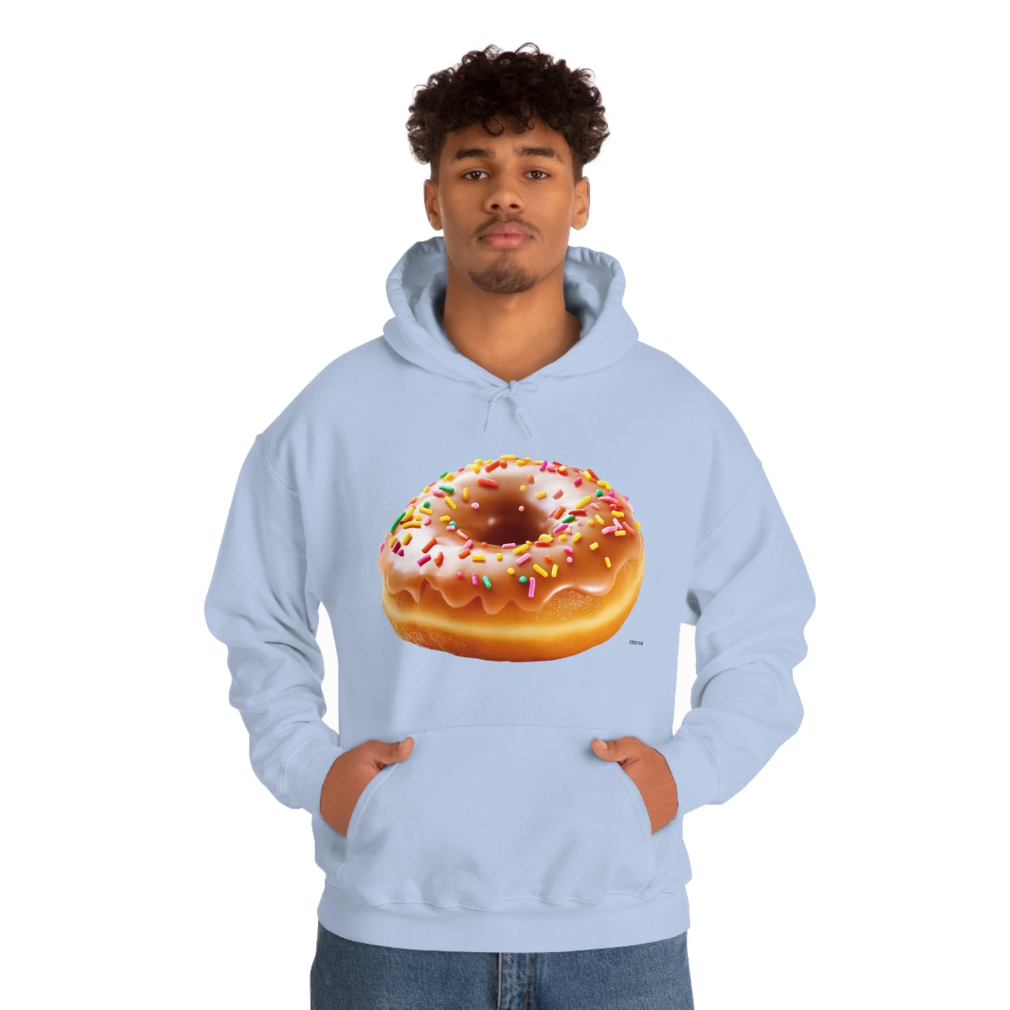 Sprinkled Donut, Unisex Heavy Blend Hooded Sweatshirt