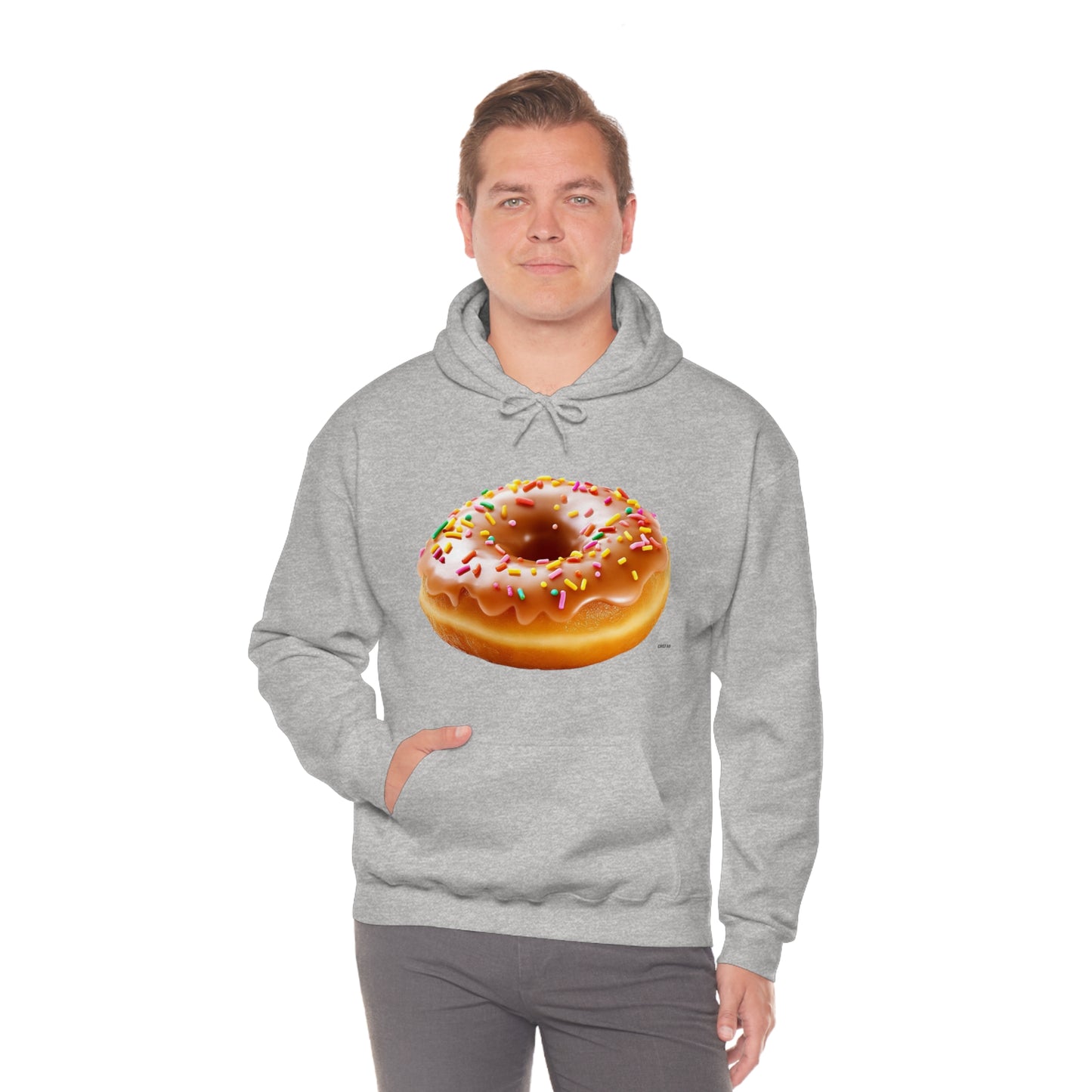 Sprinkled Donut, Unisex Heavy Blend Hooded Sweatshirt