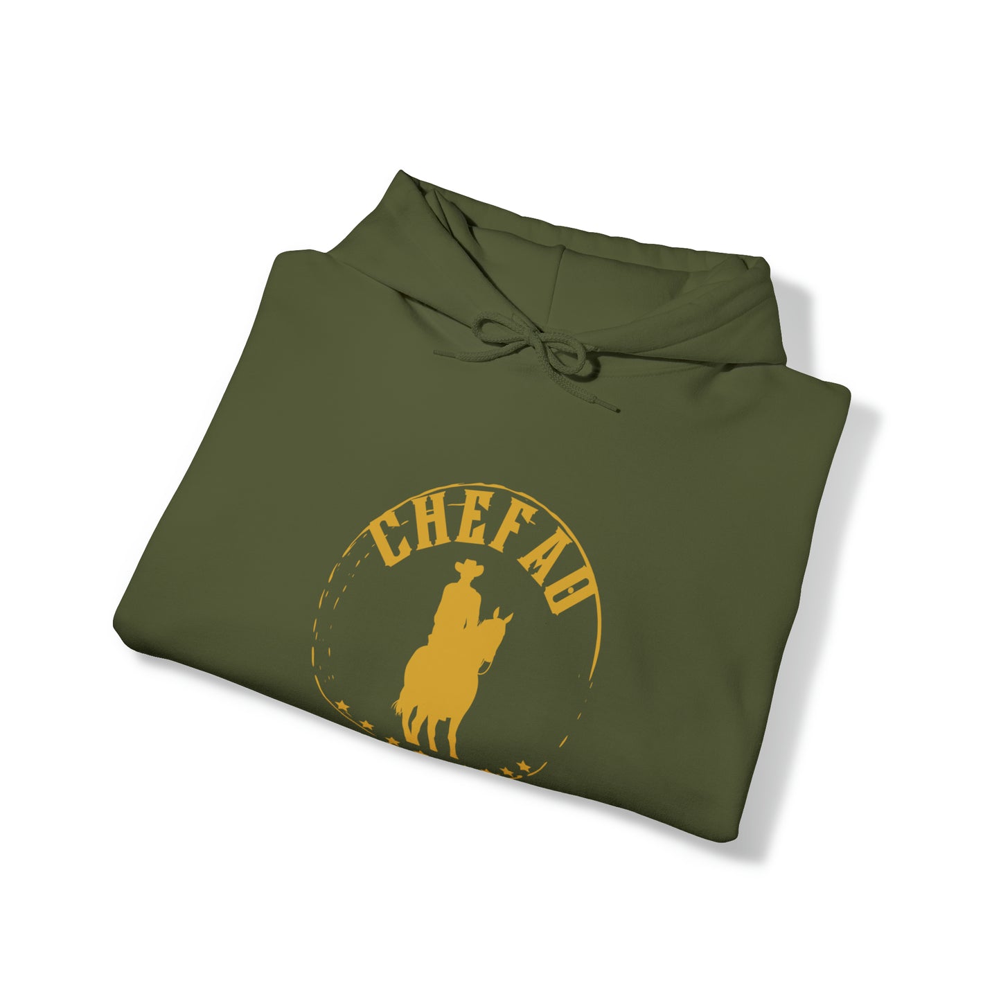 Chefao Cowboy IV, Unisex Heavy Blend Hooded Sweatshirt