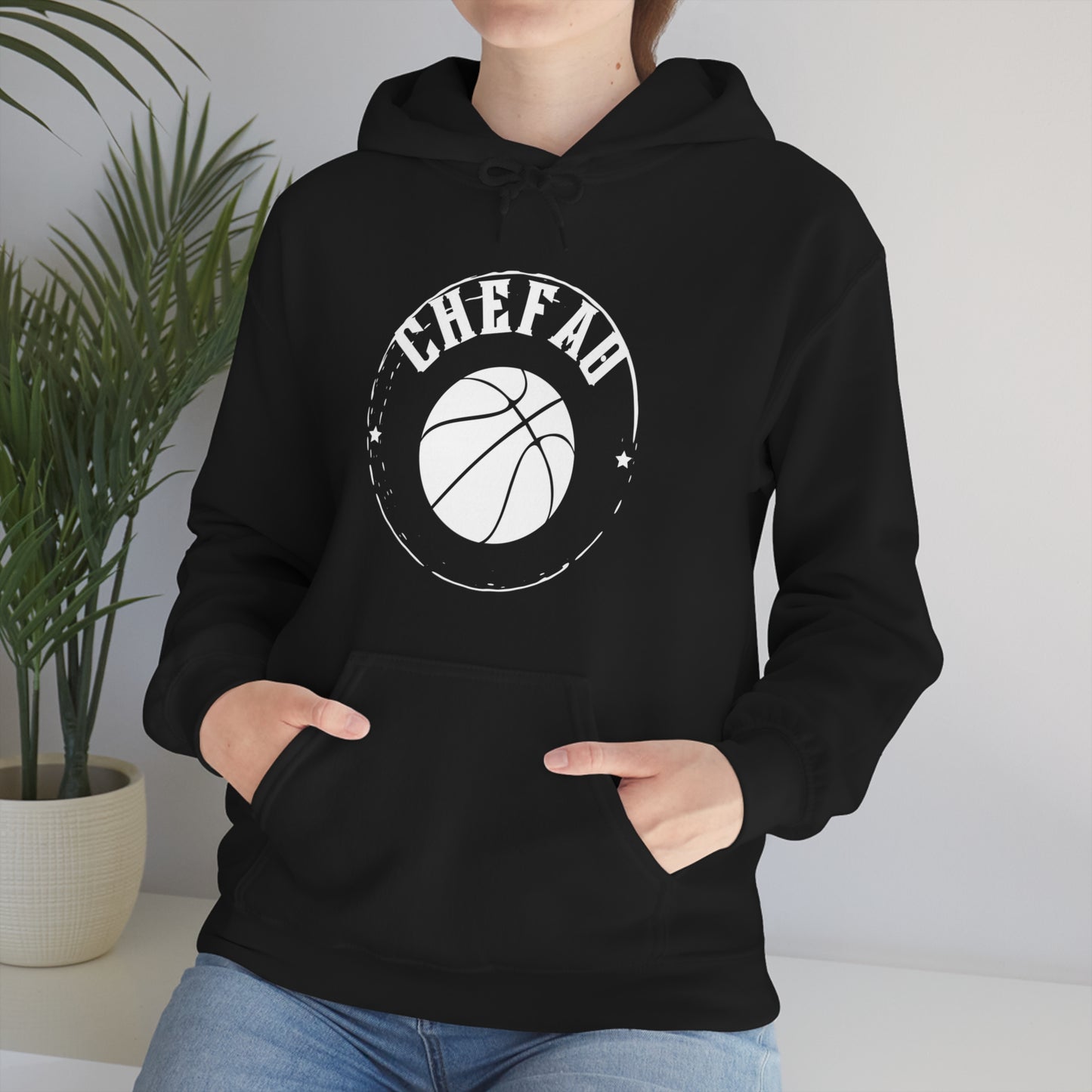 Chefao Basketball IV, Unisex Heavy Blend Hooded Sweatshirt