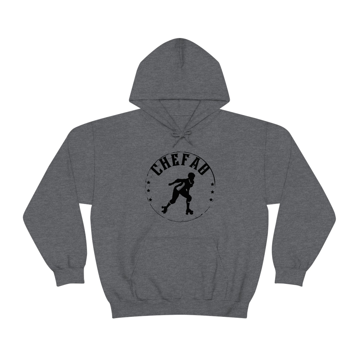 Chefao Roller Derby I, Unisex Heavy Blend Hooded Sweatshirt