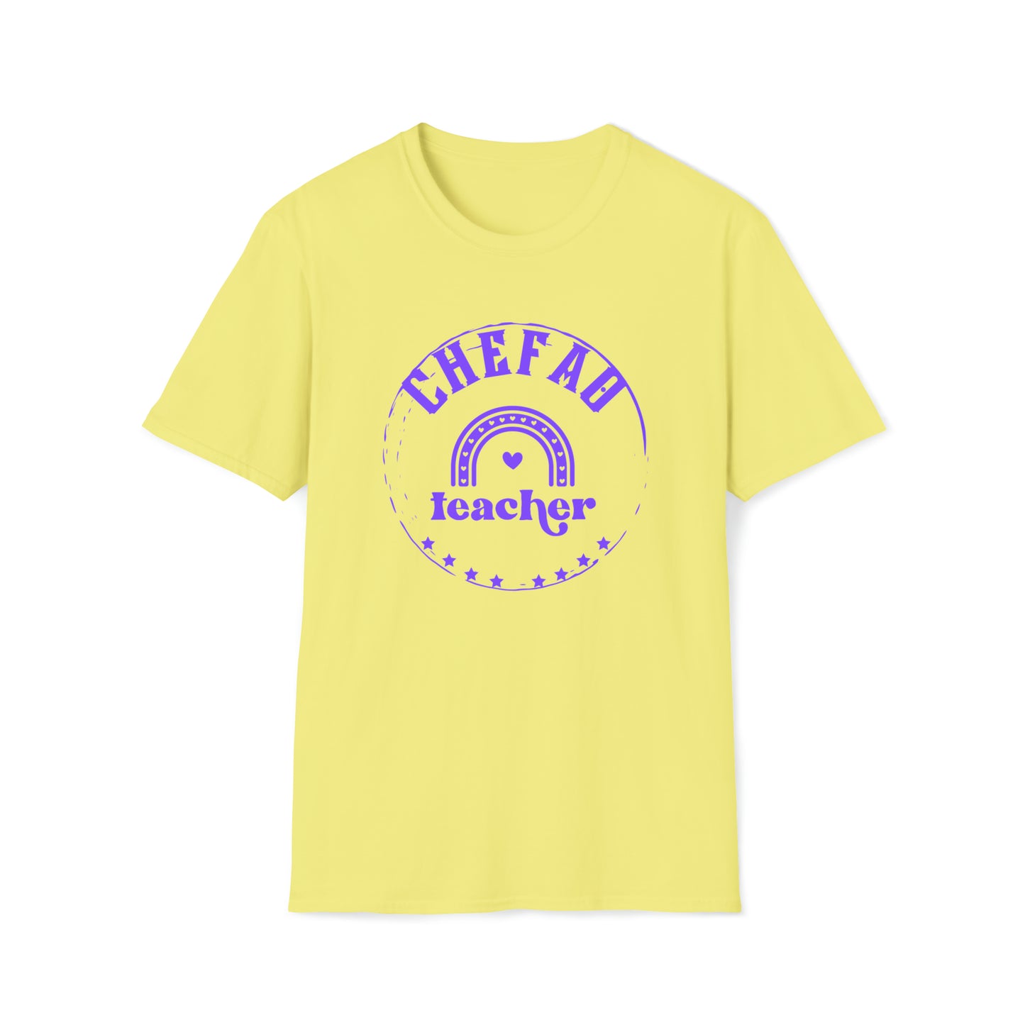 Chefao Teacher III, Unisex Softstyle T-Shirt