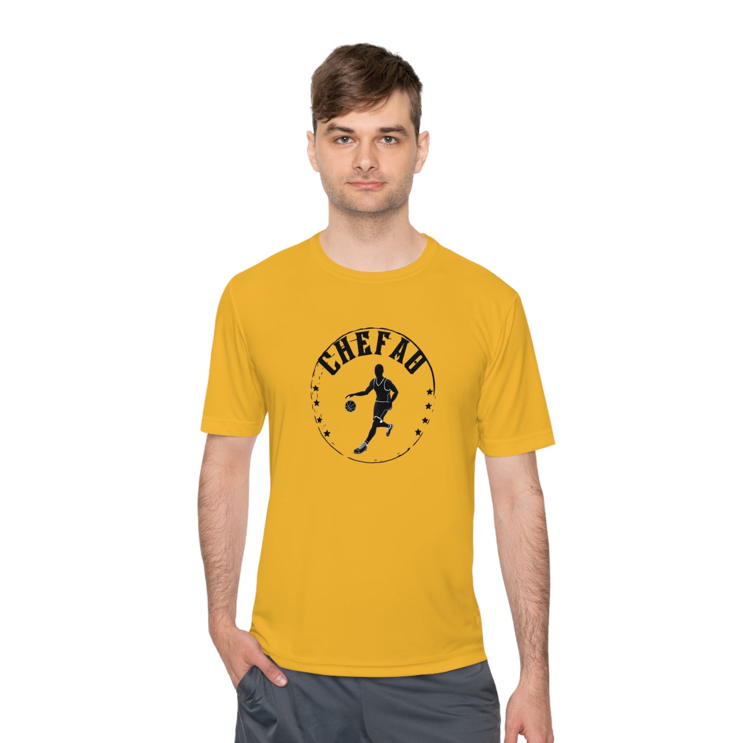 Chefao Basketball VIII, Unisex Moisture Wicking Tee