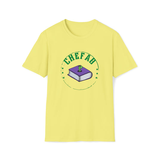 Chefao Bookworm I, Unisex Softstyle T-Shirt