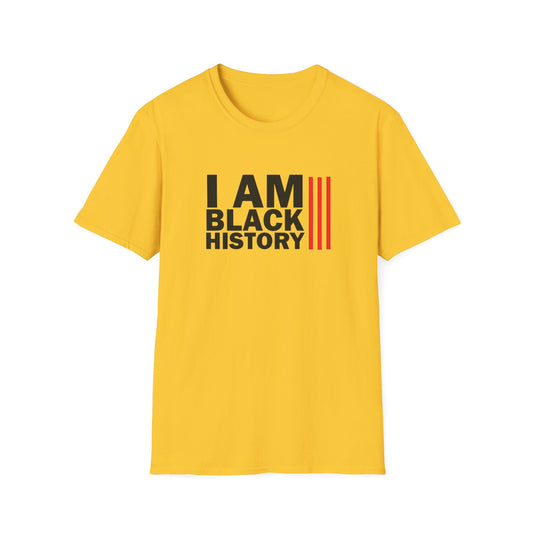 Chefao I Am Black History I, Unisex Softstyle T-Shirt