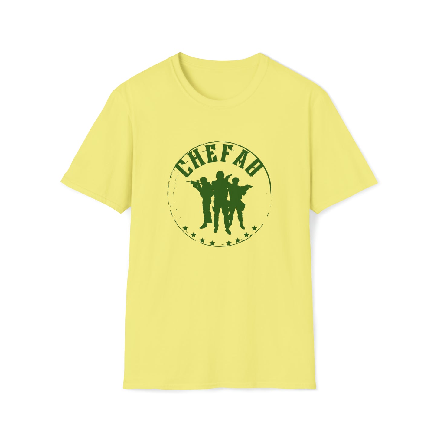 Chefao Military I, Unisex Softstyle T-Shirt