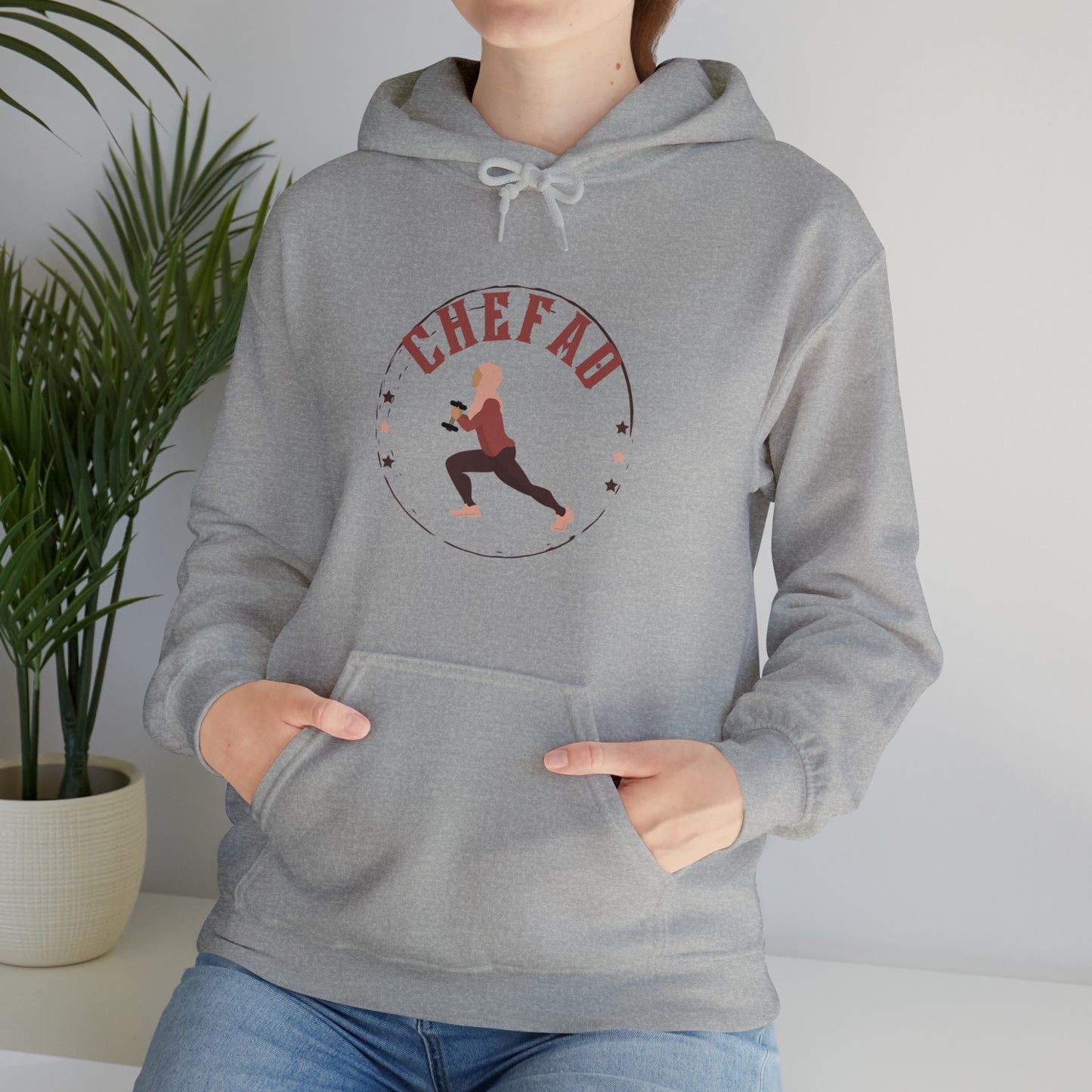 Chefao Fit I, Unisex Heavy Blend Hooded Sweatshirt