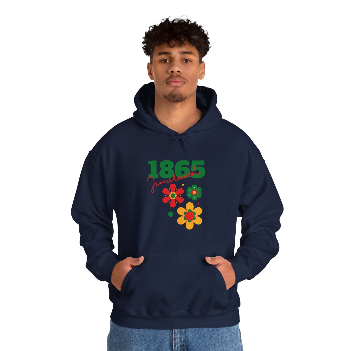 Juneteenth V, Unisex Heavy Blend™ Hooded Sweatshirt