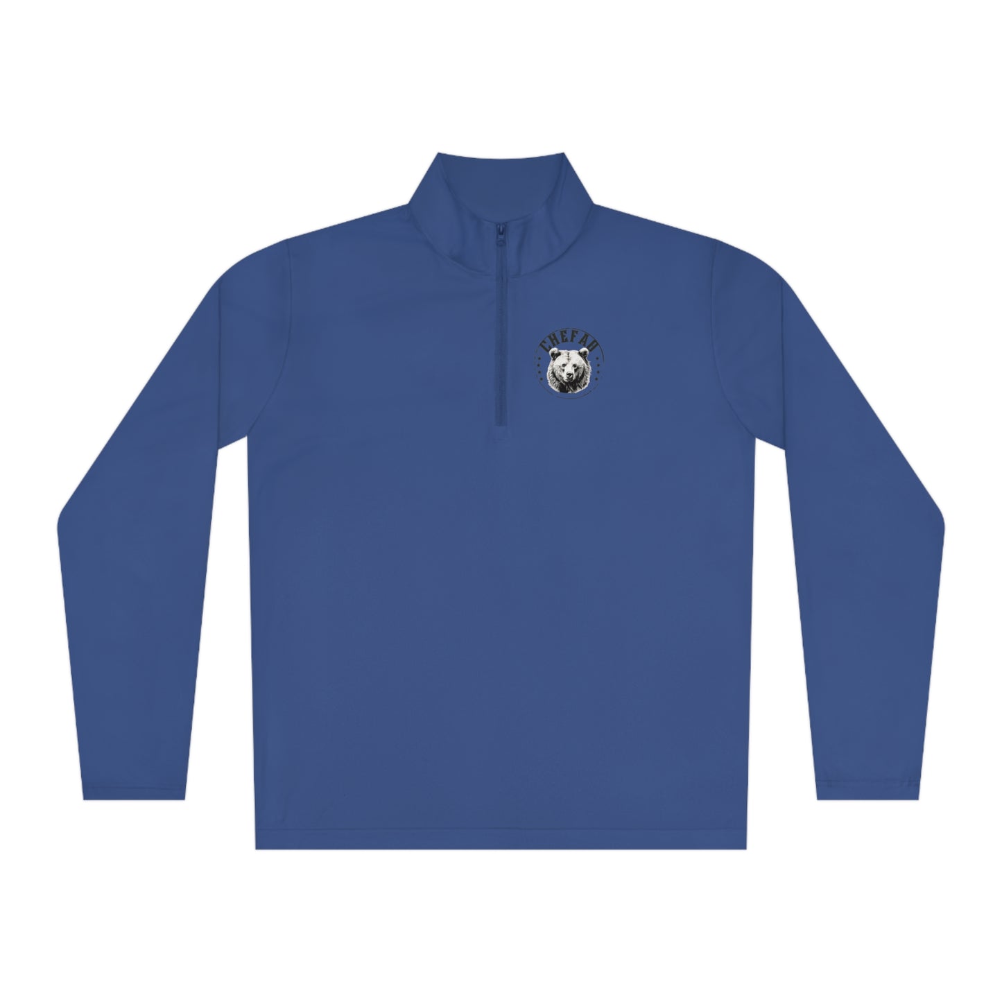 Chefao Bear I, Unisex Quarter-Zip Pullover