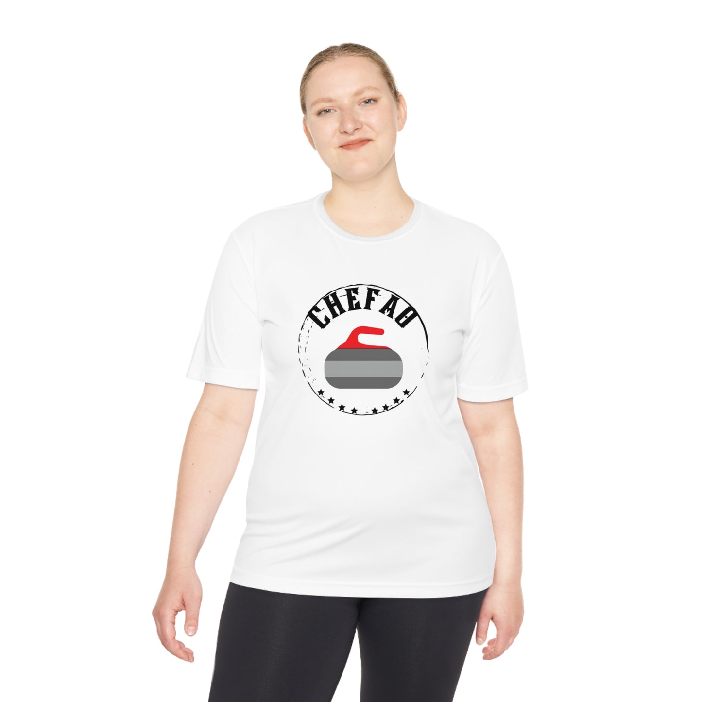 Chefao Curling I, Unisex Moisture Wicking Tee