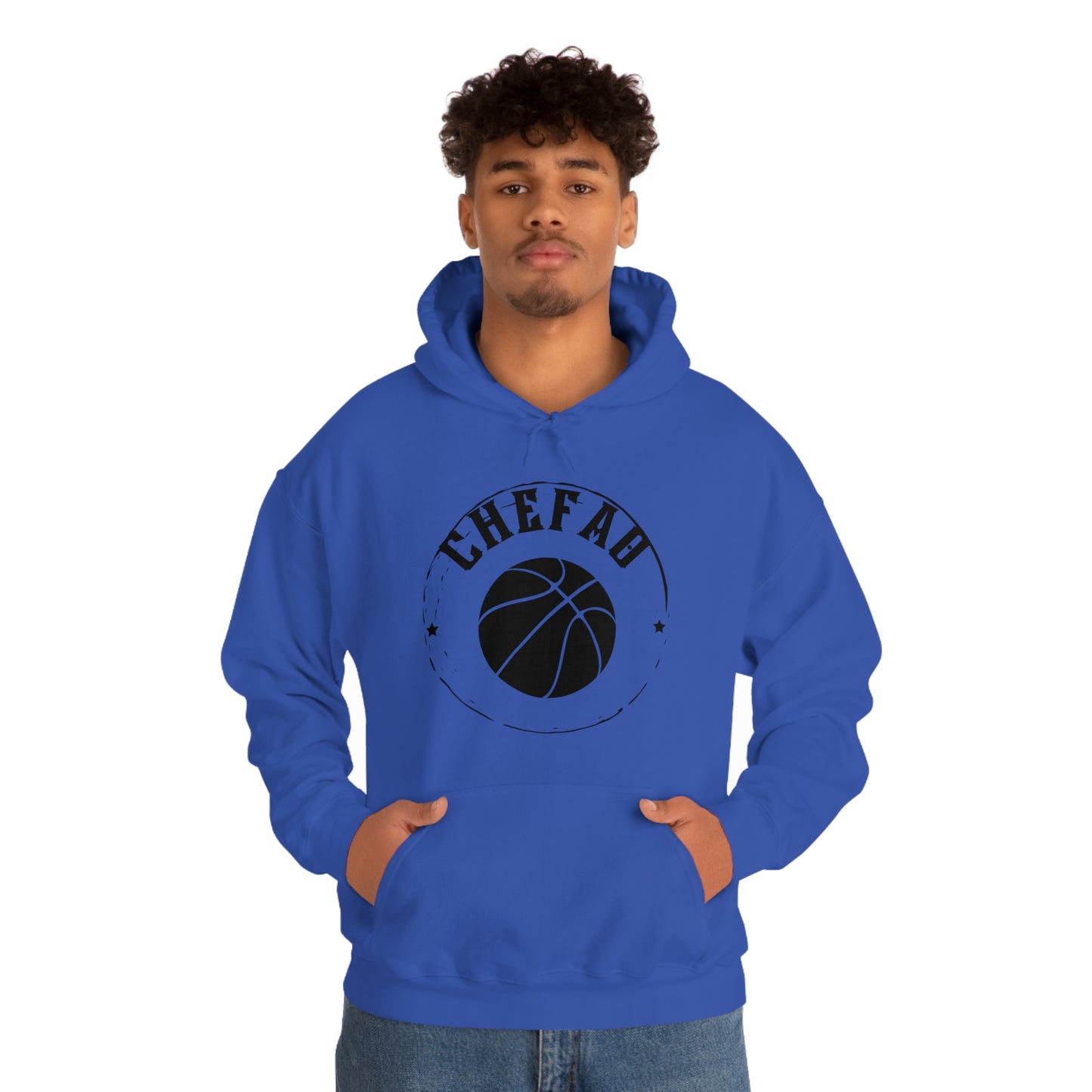 Chefao Basketball IV, Unisex Heavy Blend Hooded Sweatshirt