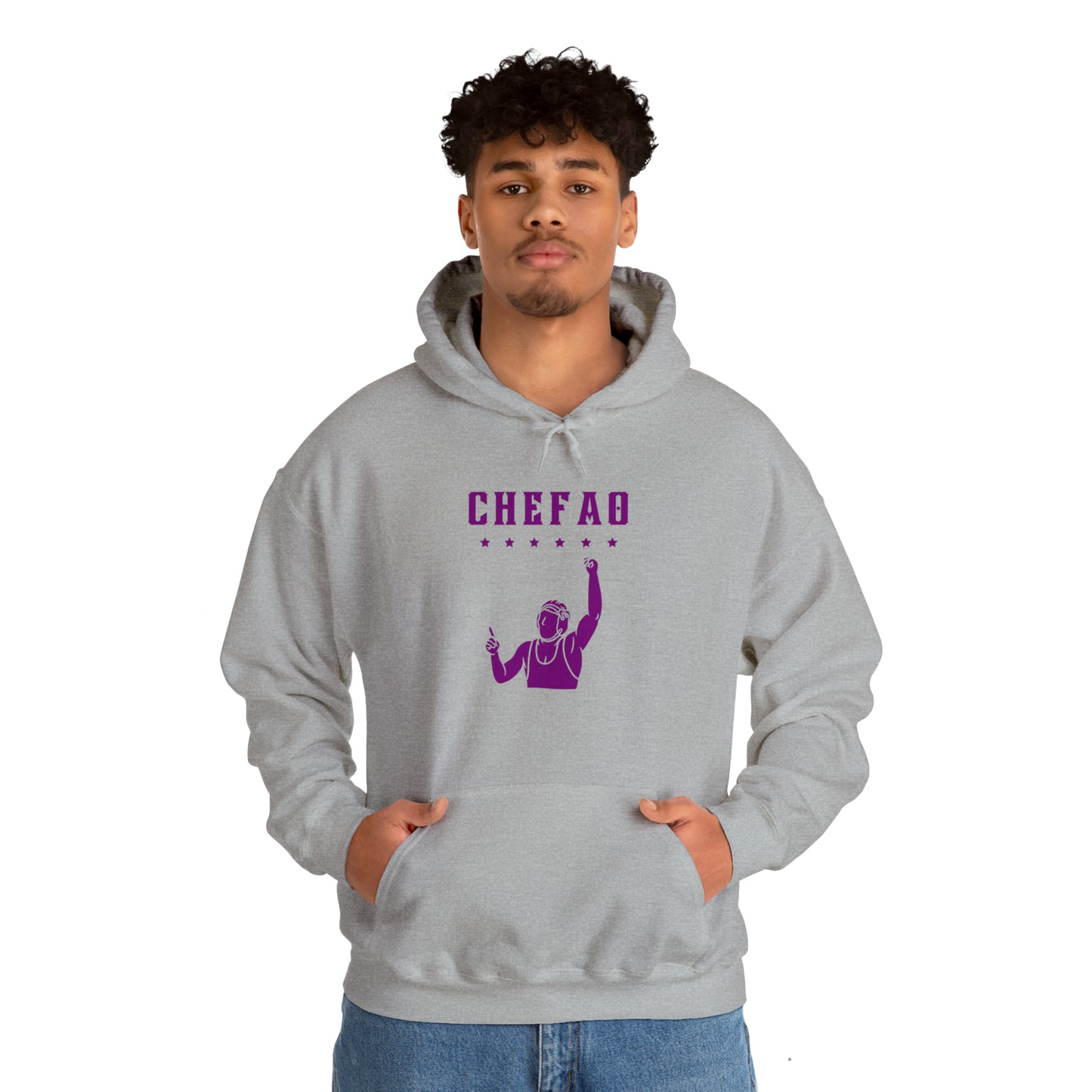 Chefao Wrestling II, Unisex Heavy Blend Hooded Sweatshirt