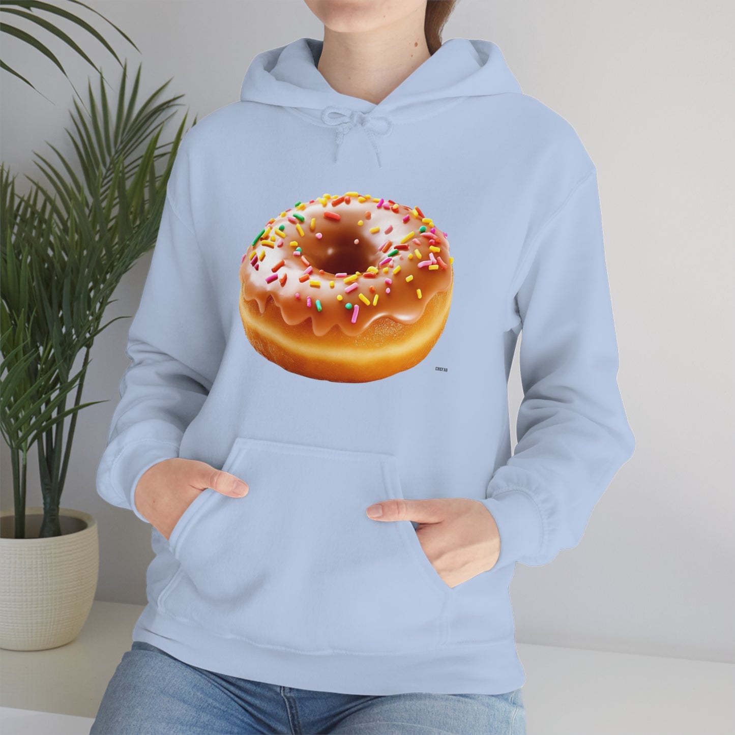 Sprinkled Donut, Unisex Heavy Blend Hooded Sweatshirt