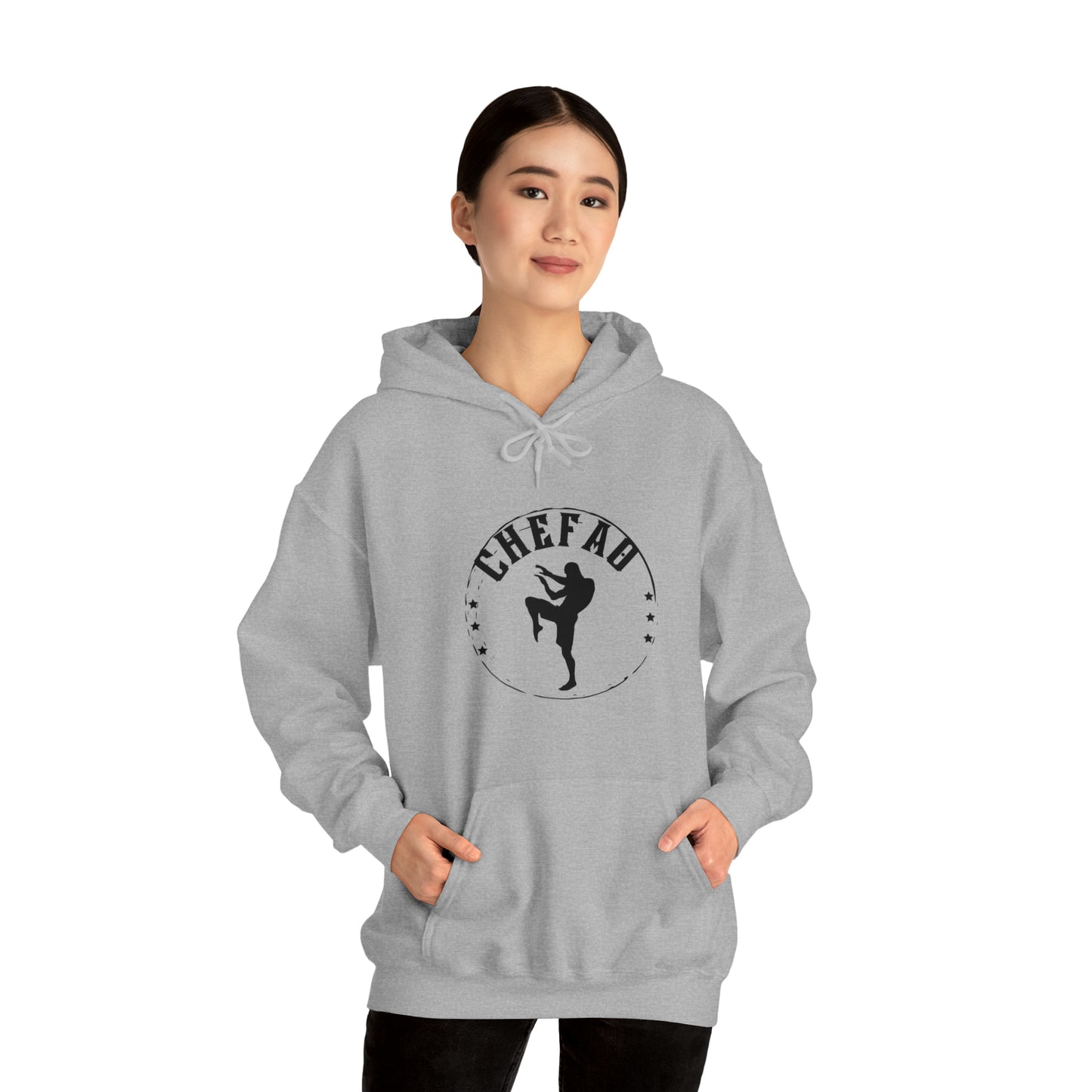 Chefao Muay Thai II, Unisex Heavy Blend Hooded Sweatshirt