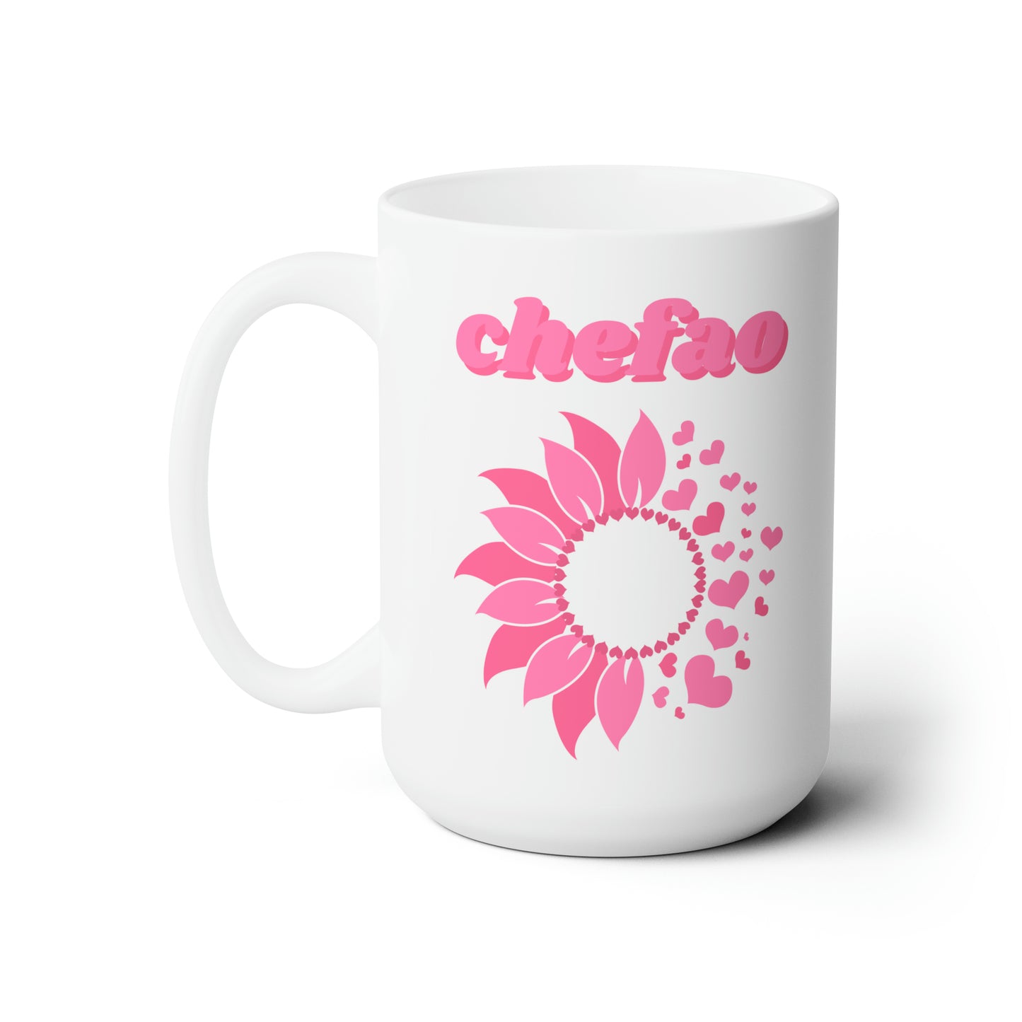 Chefao Sunflower III, Ceramic Mug 15oz