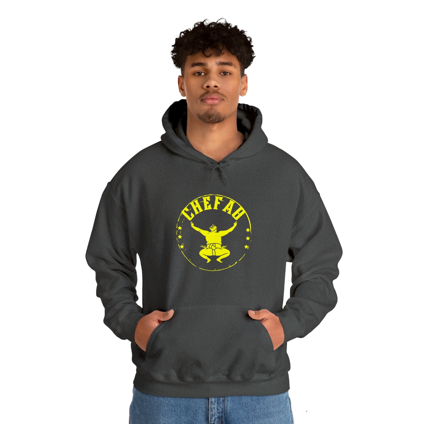 Chefao Sumo II, Unisex Heavy Blend Hooded Sweatshirt