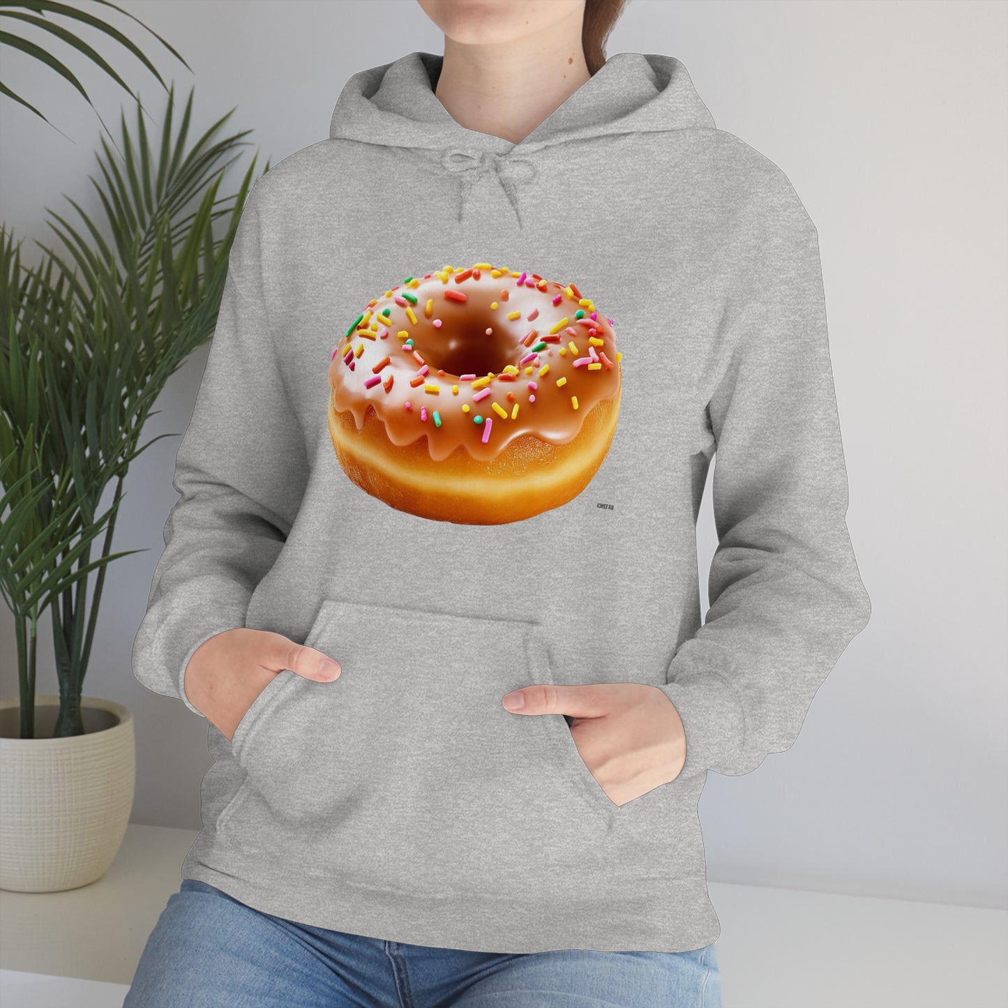 Sprinkled Donut, Unisex Heavy Blend Hooded Sweatshirt