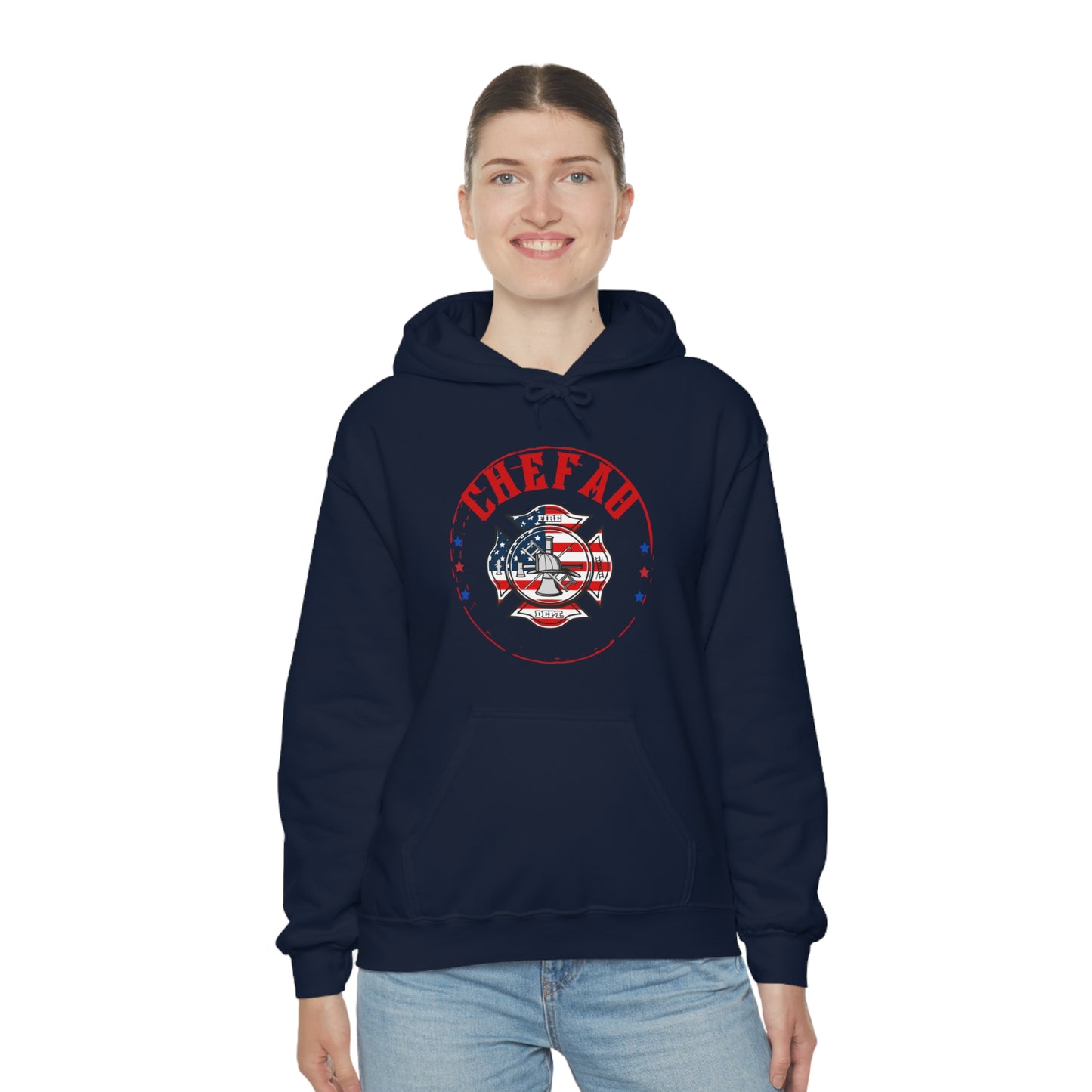 Chefao Fire II, Unisex Heavy Blend Hooded Sweatshirt