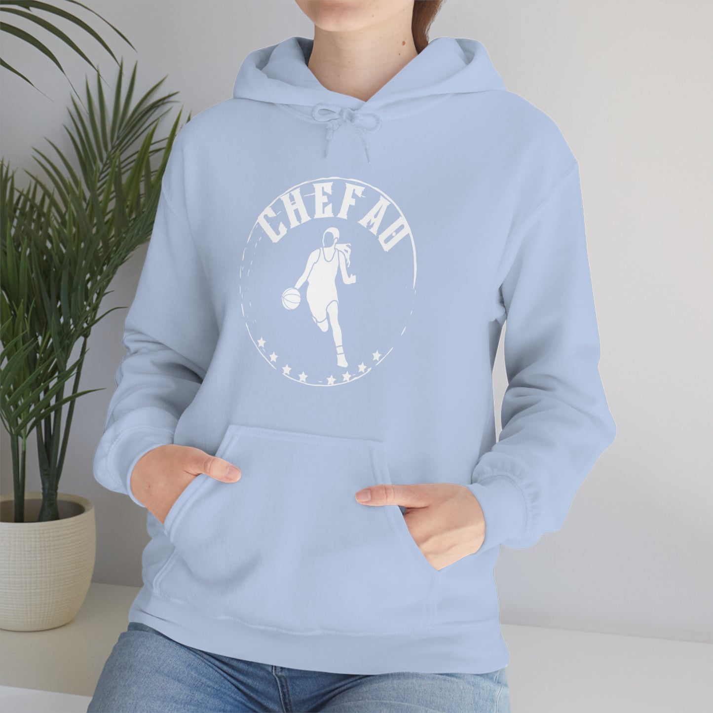 Chefao Basketball I, Unisex Heavy Blend Hooded Sweatshirt