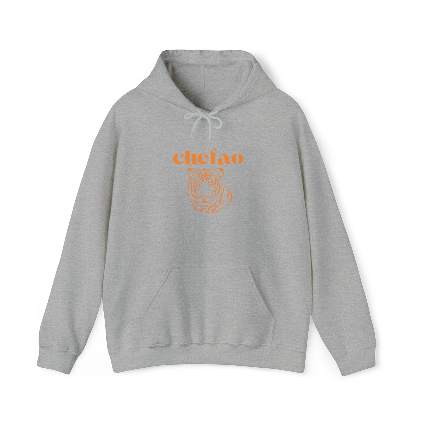 Chefao Tiger I, Unisex Heavy Blend Hooded Sweatshirt