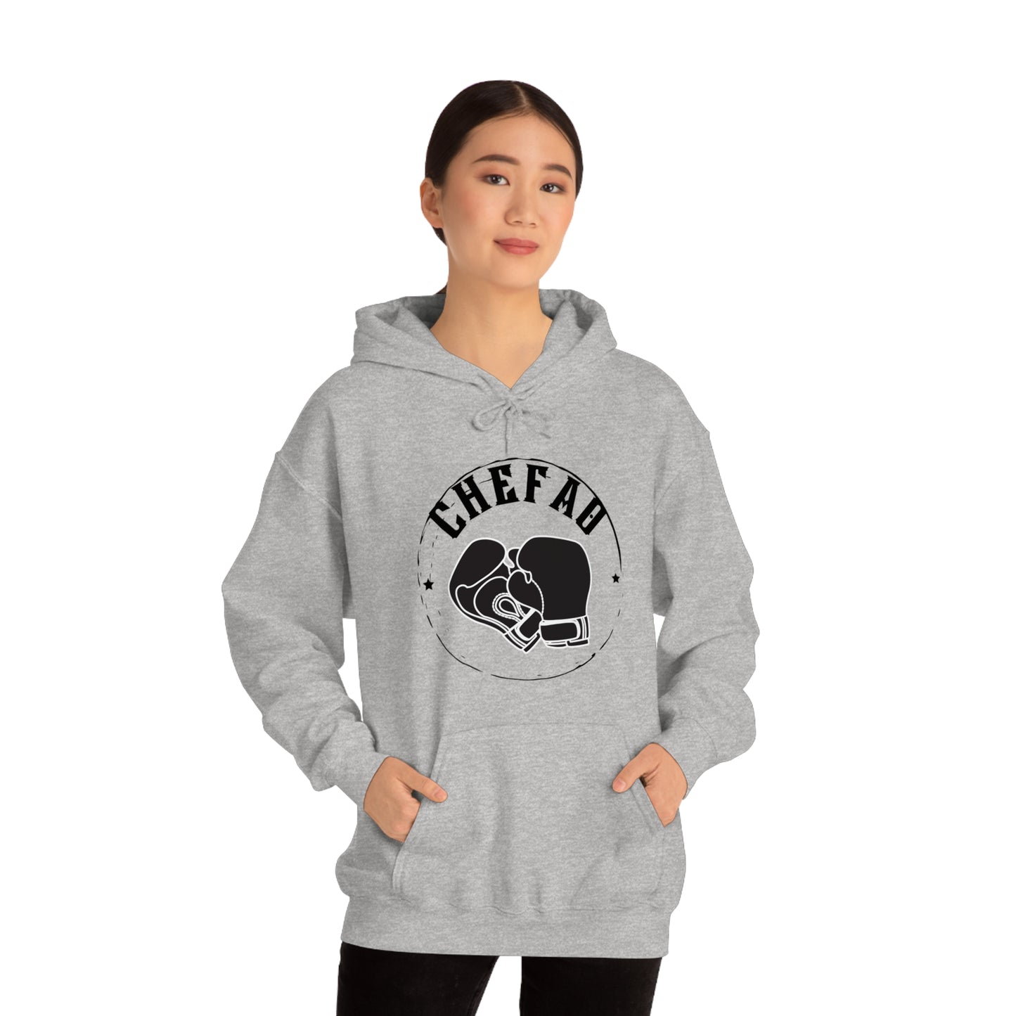 Chefao Boxing I, Unisex Heavy Blend Hooded Sweatshirt