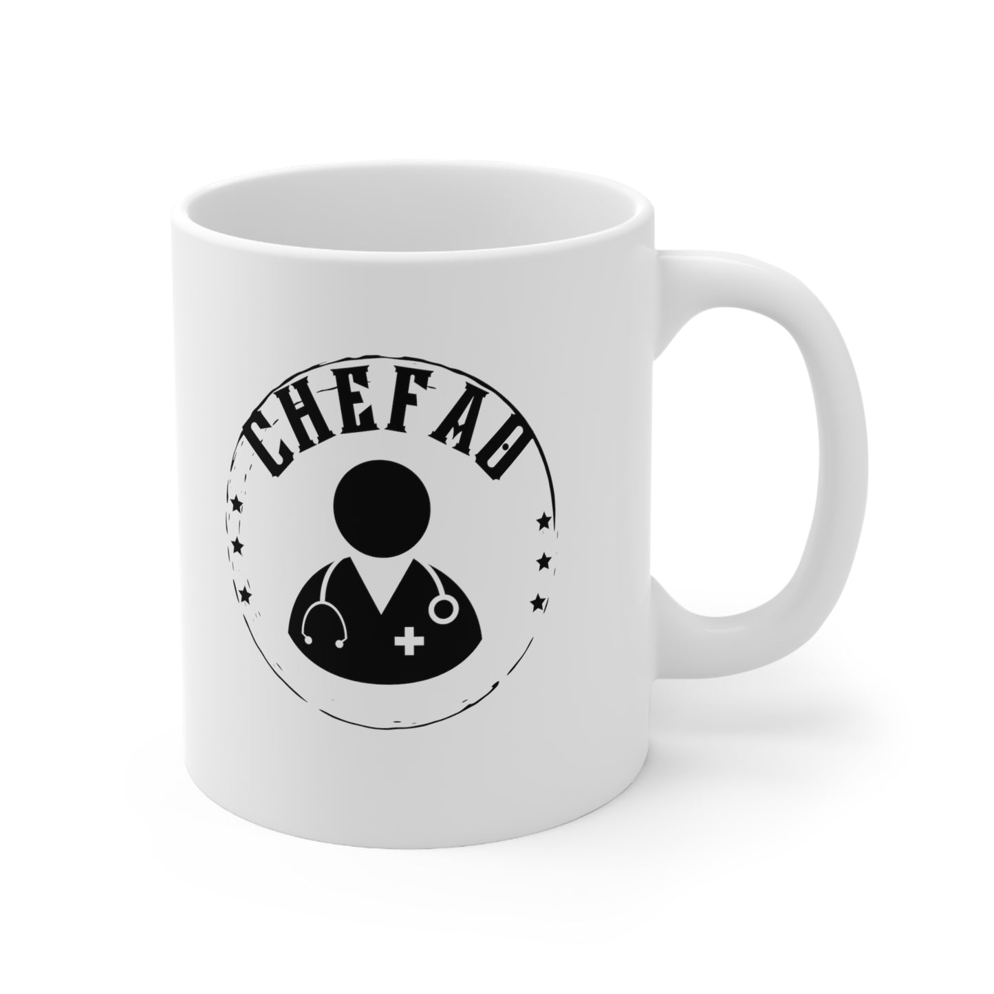 Chefao Medical I, White Coffee Mug, 11oz