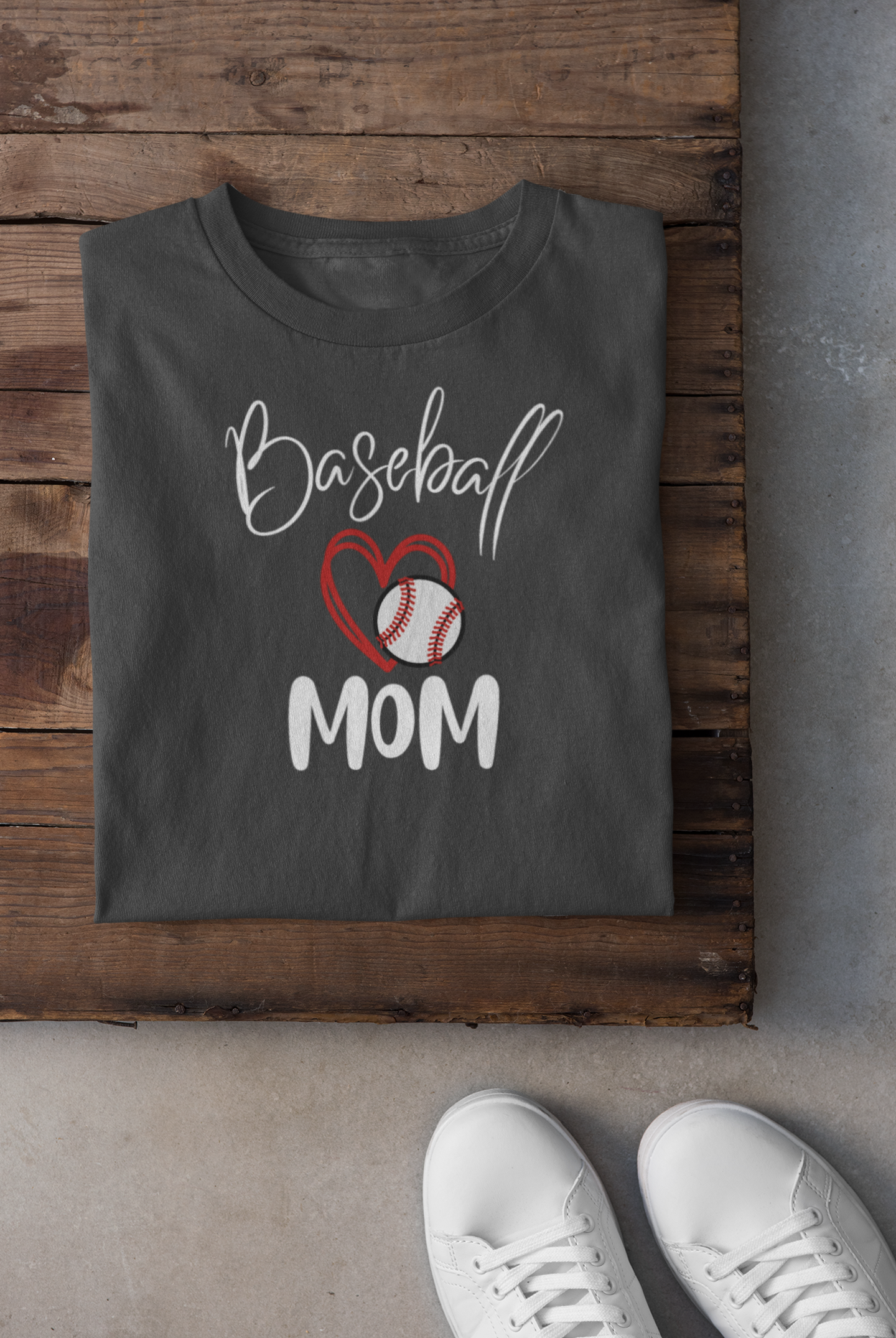 Baseball Mom Softstyle T-Shirt