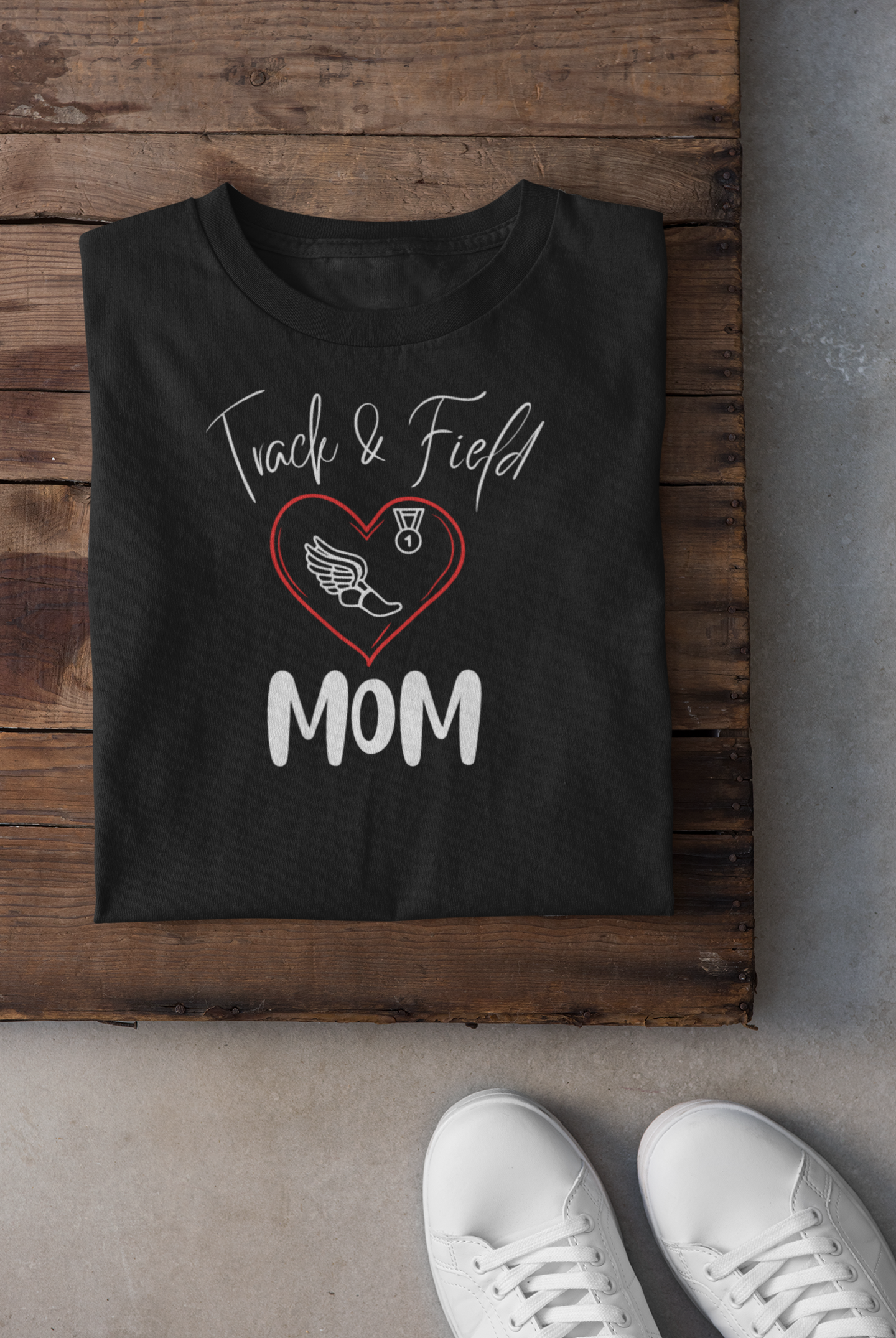 Track & Field Mom Softstyle T-Shirt