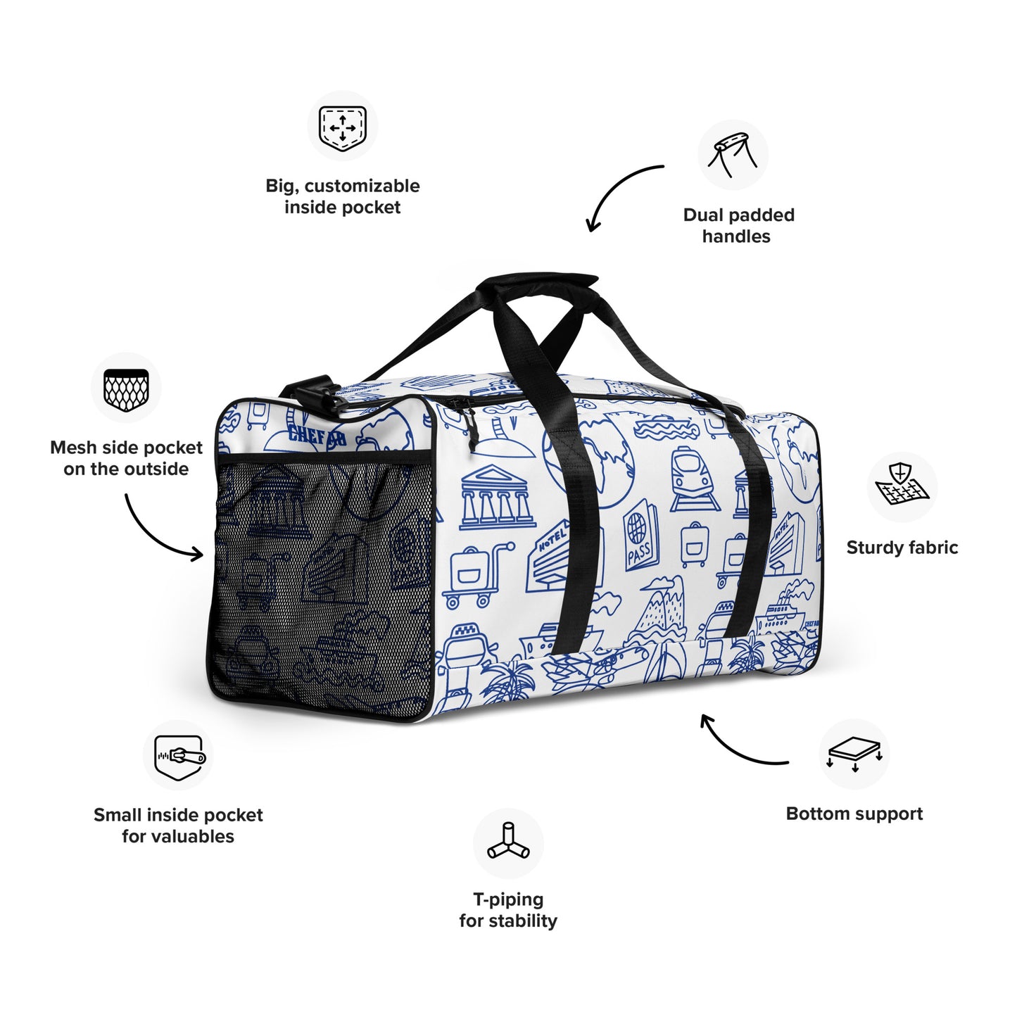 Chefao Travel III, Duffle bag