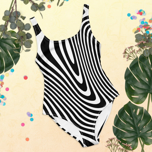 Chefao Zebra II, One-Piece Swimsuit