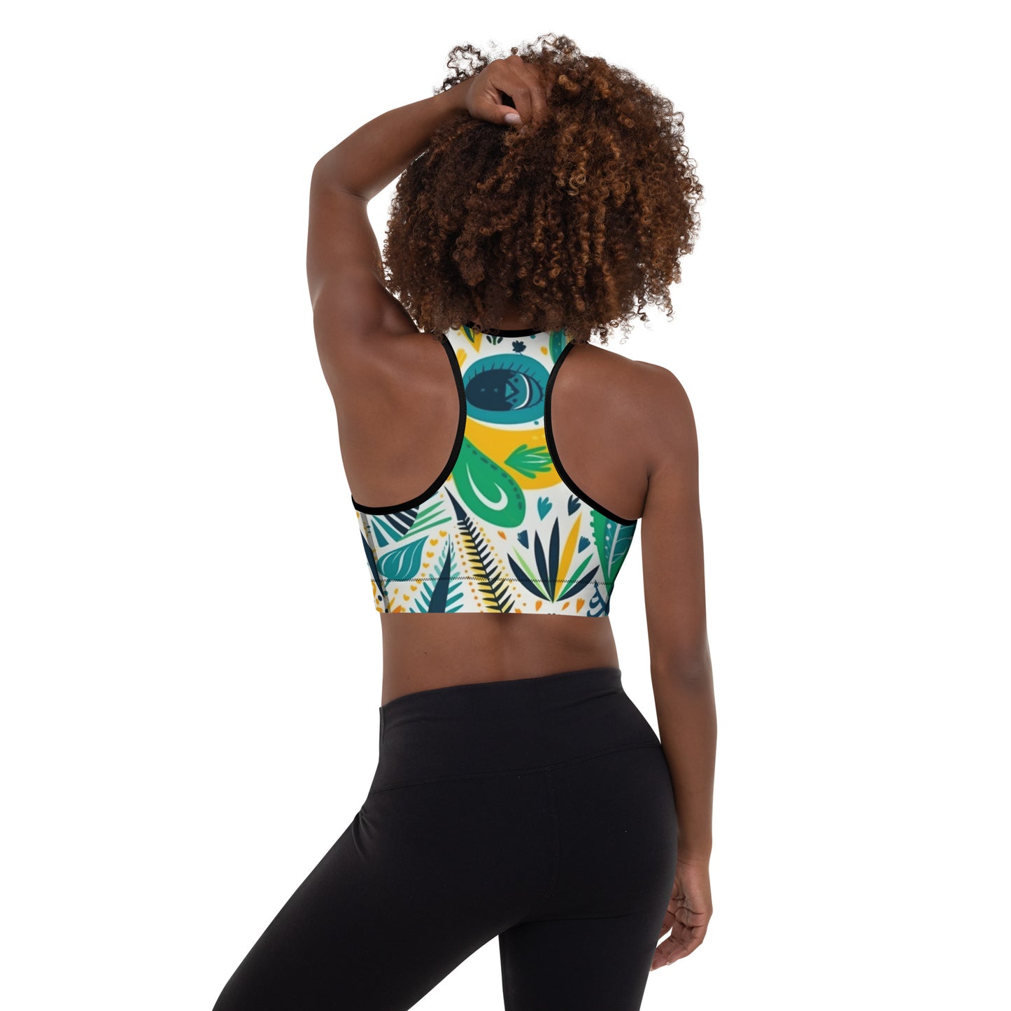 Chefao Brazil I, Padded Sports Bra