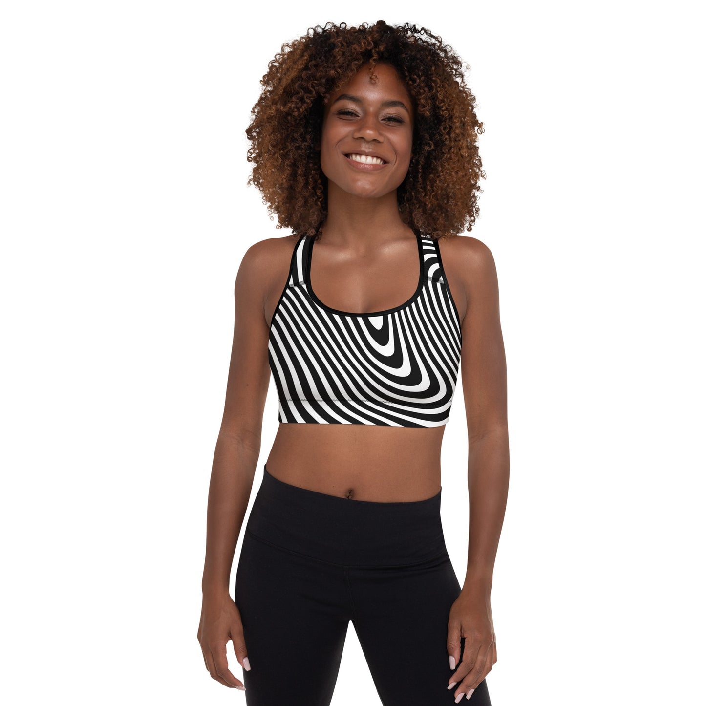 Chefao Zebra II, Padded Sports Bra