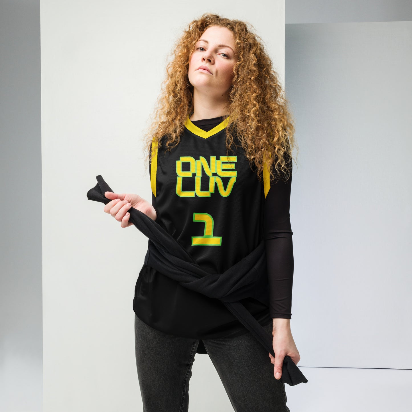 Chefao One Luv I, Recycled unisex basketball jersey