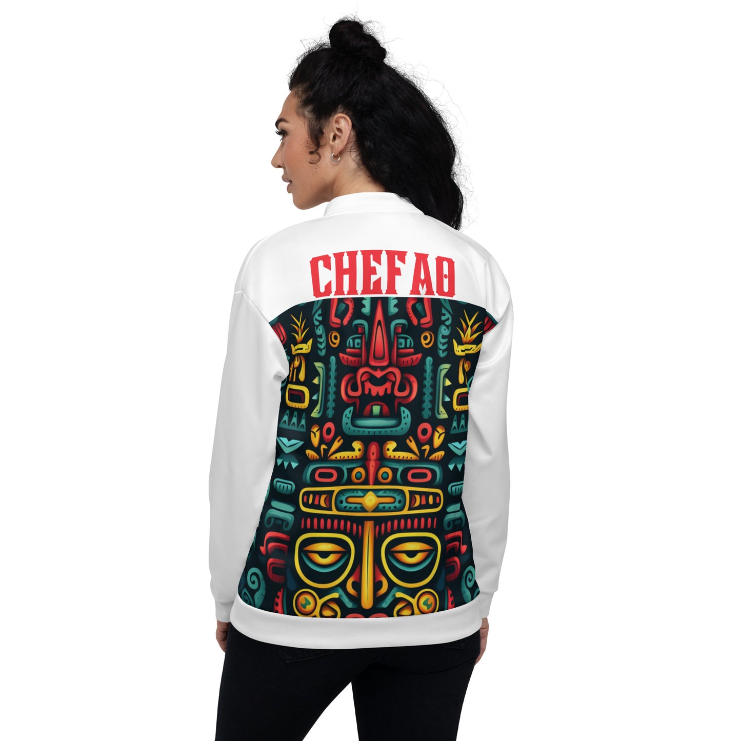 Chefao Mayan I, Unisex Bomber Jacket