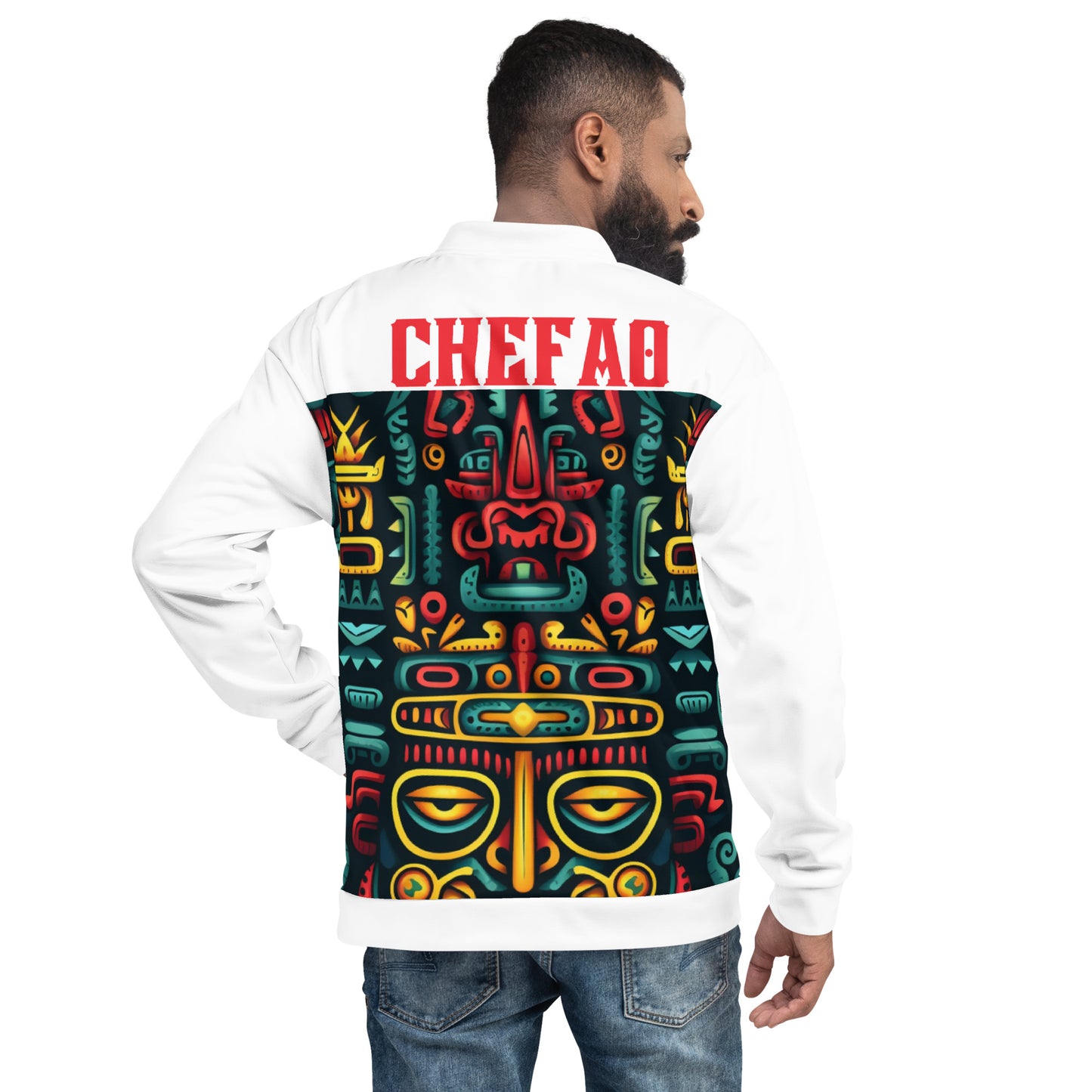 Chefao Mayan I, Unisex Bomber Jacket