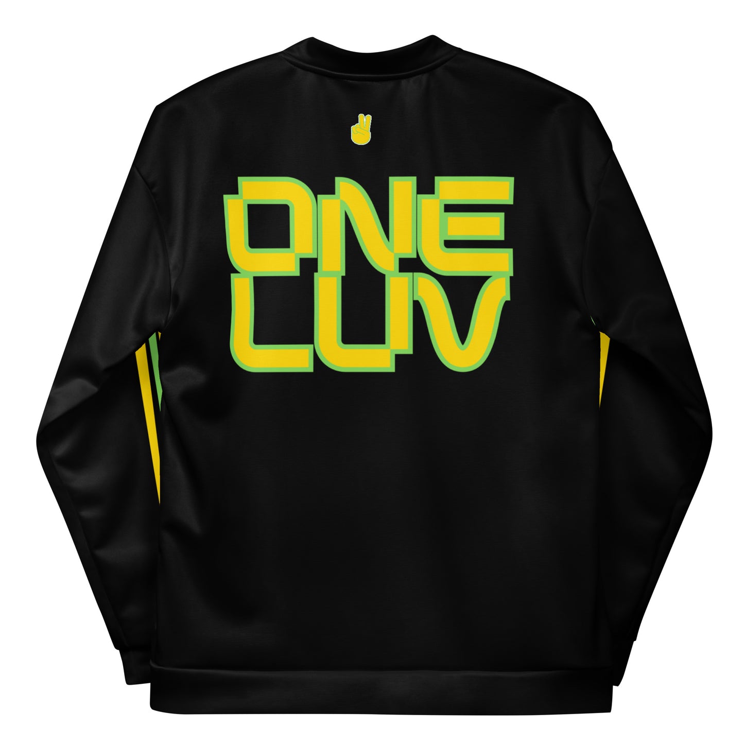 Chefao One Luv I, Unisex Bomber Jacket Black