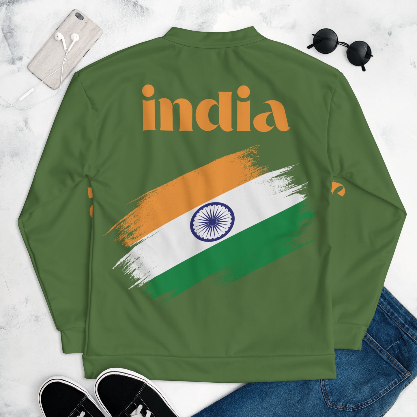 Chefao India I, Unisex Bomber Jacket