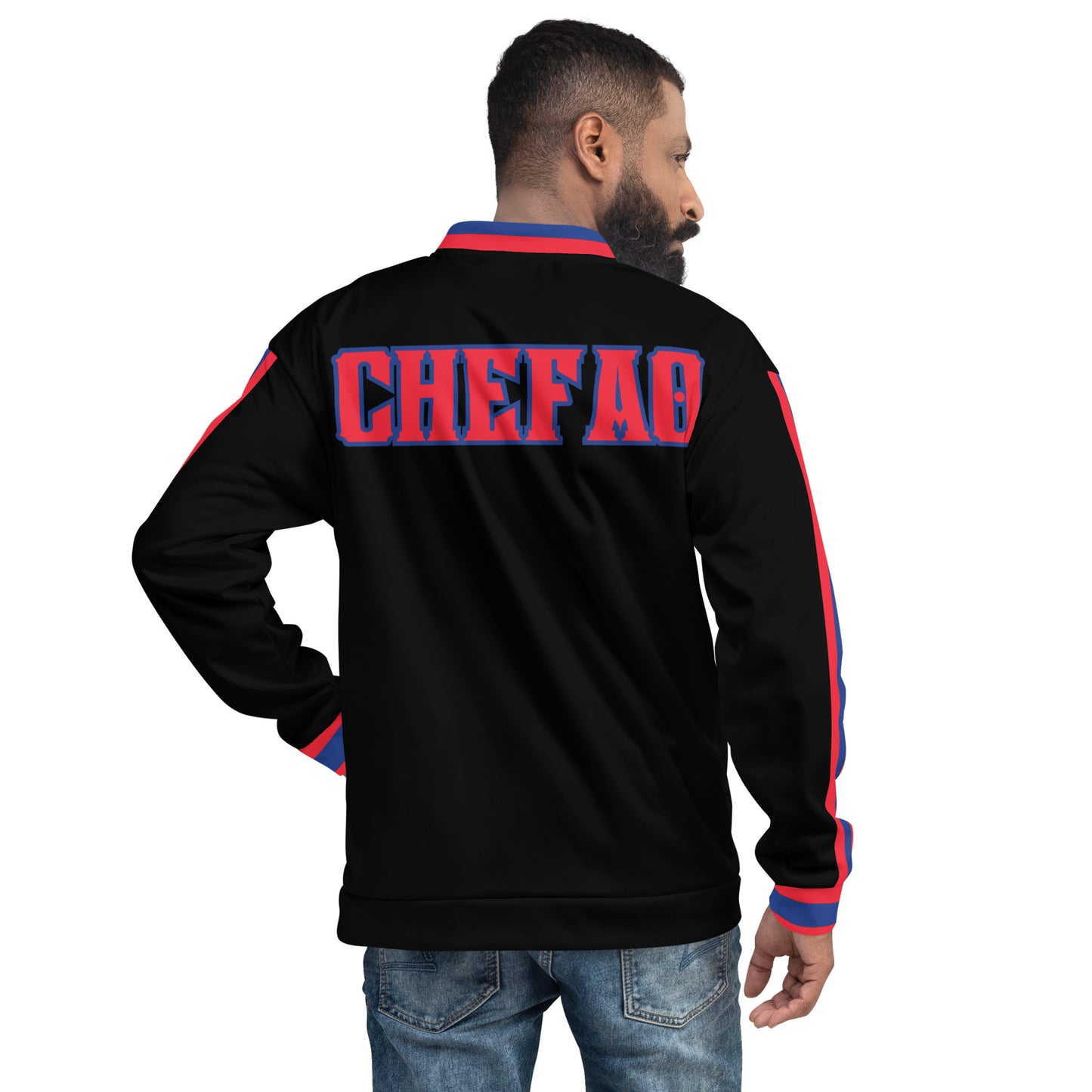 Chefao I Black, Unisex Bomber Jacket