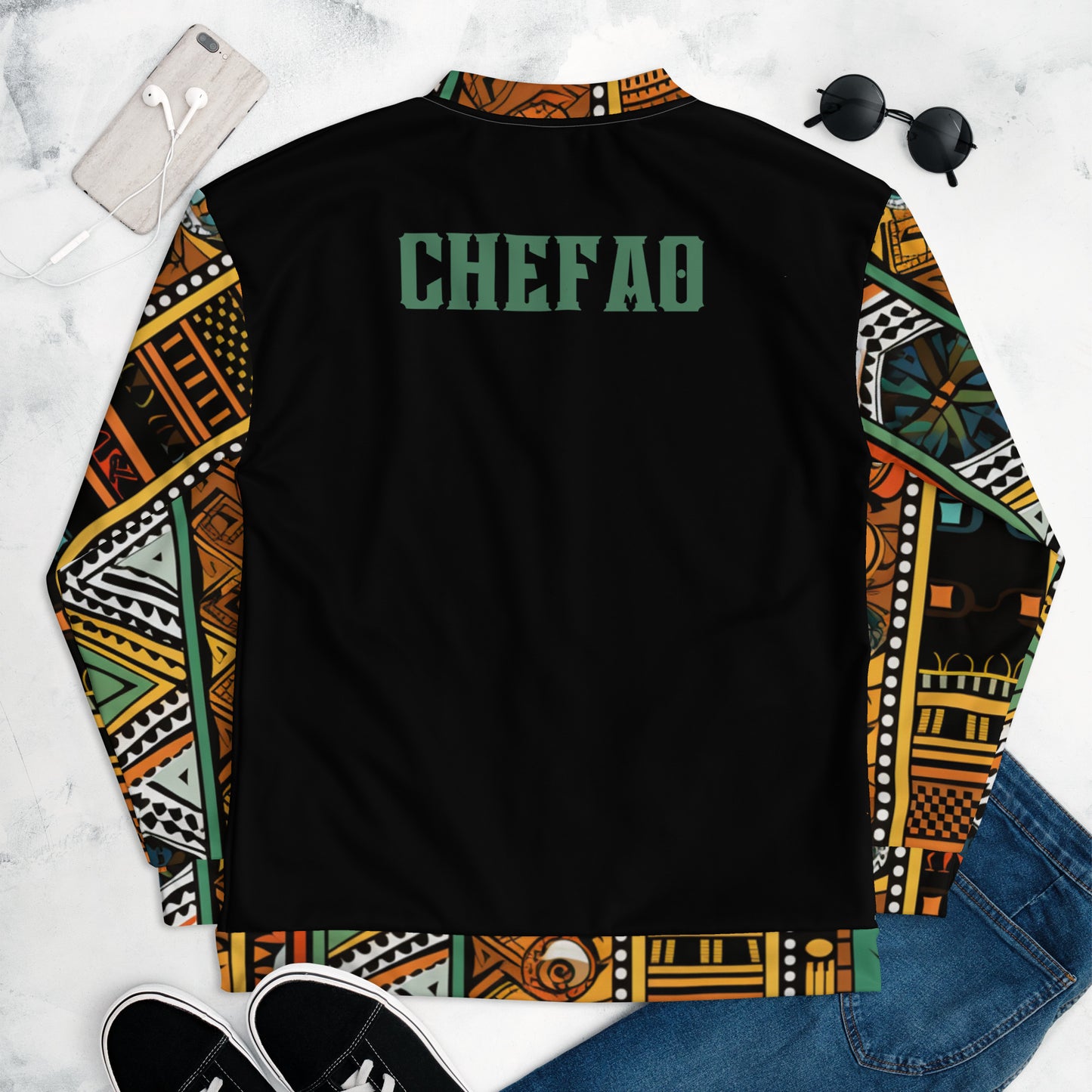 Chefao Zulu Warrior I, Unisex Bomber Jacket