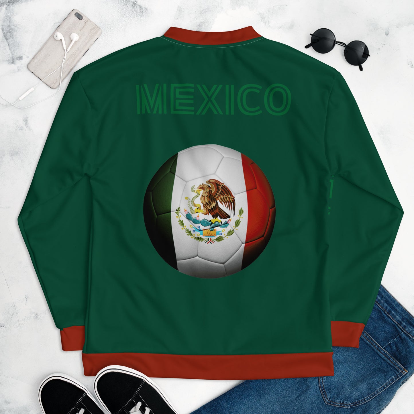 Chefao Mexico I, Unisex Bomber Jacket