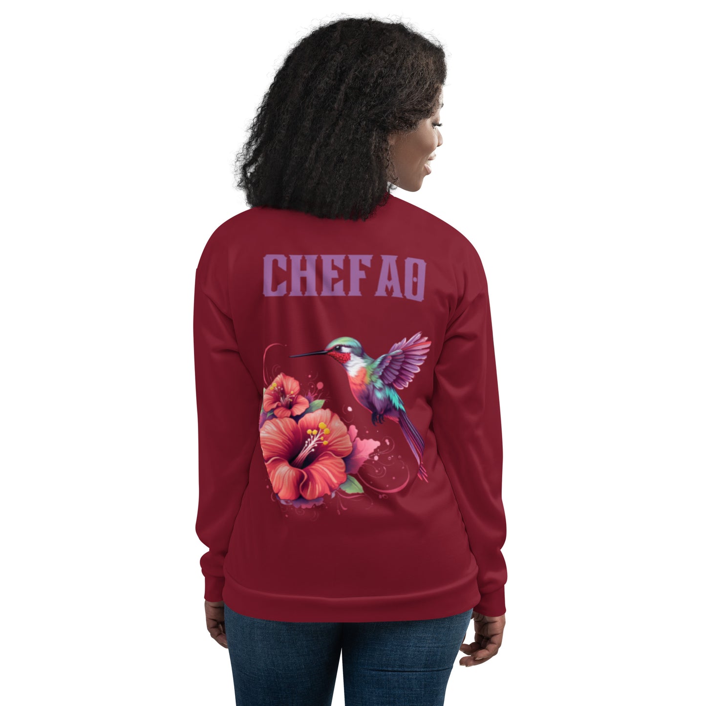 Chefao Hummingbird I, Unisex Bomber Jacket