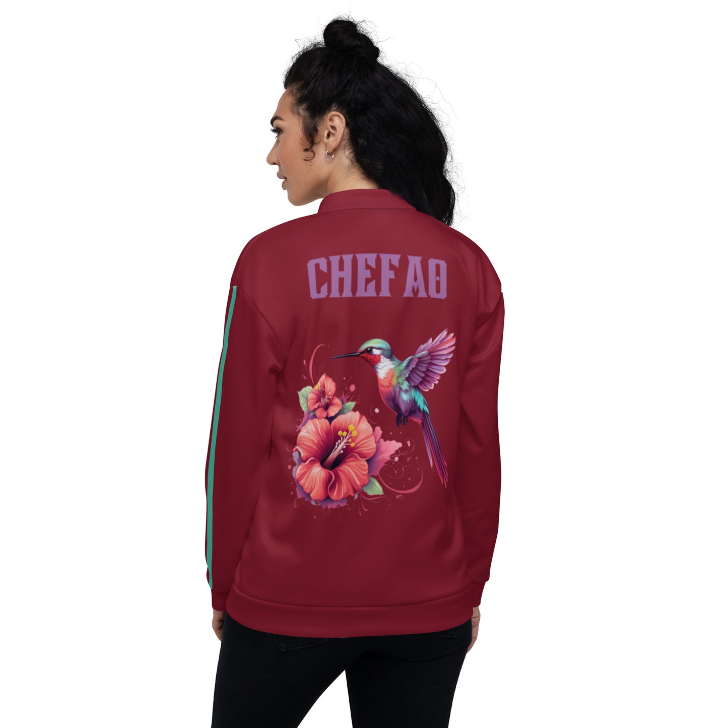 Chefao Hummingbird I, Unisex Bomber Jacket