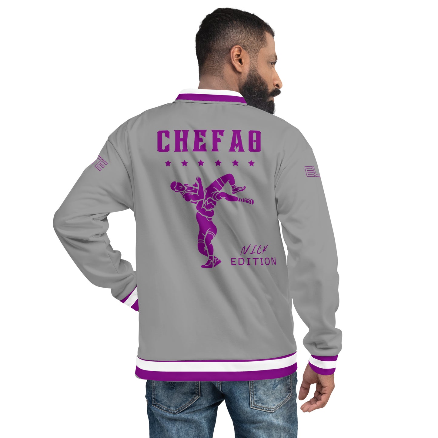 Chefao Wrestling Nick Edition I, Unisex Bomber Jacket