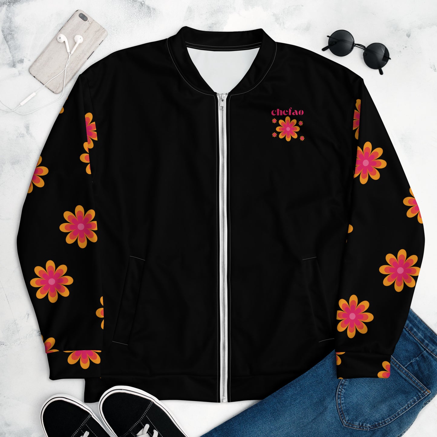 Chefao Retro II, Unisex Bomber Jacket