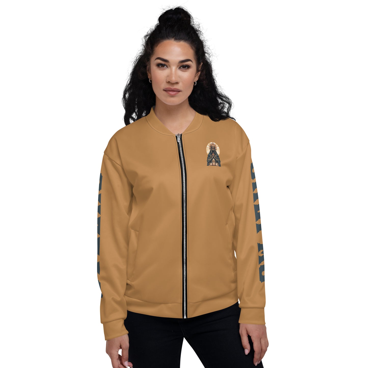 Chefao Black Madonna I, Unisex Bomber Jacket